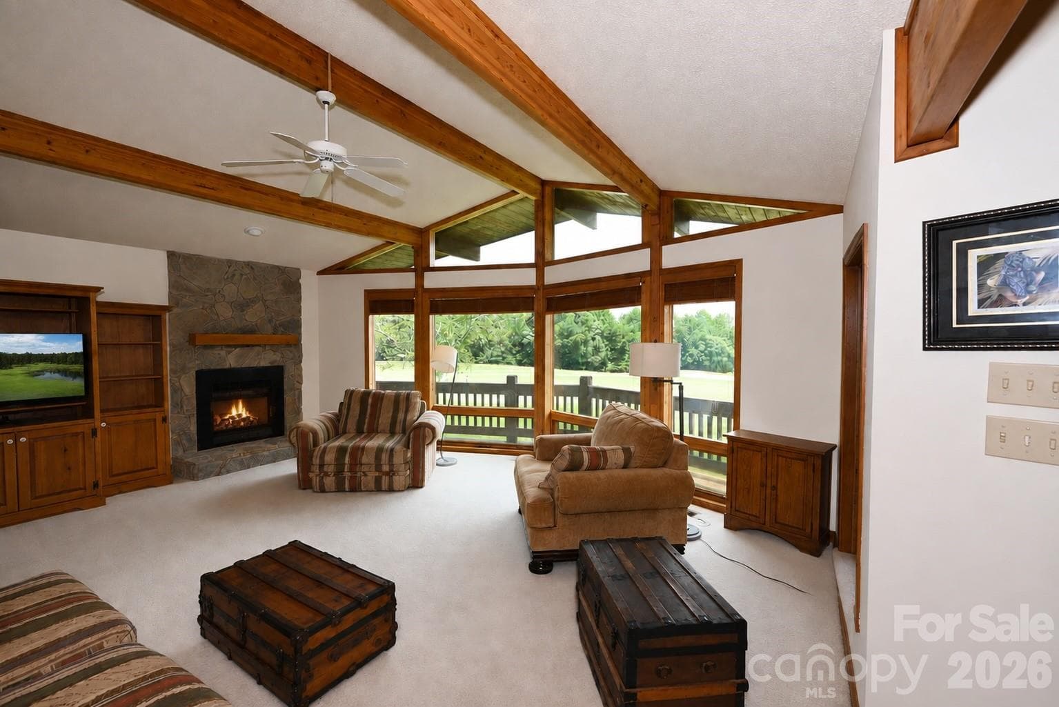 Main level Living Room - 3711 Blendwood Lane NE, Hickory