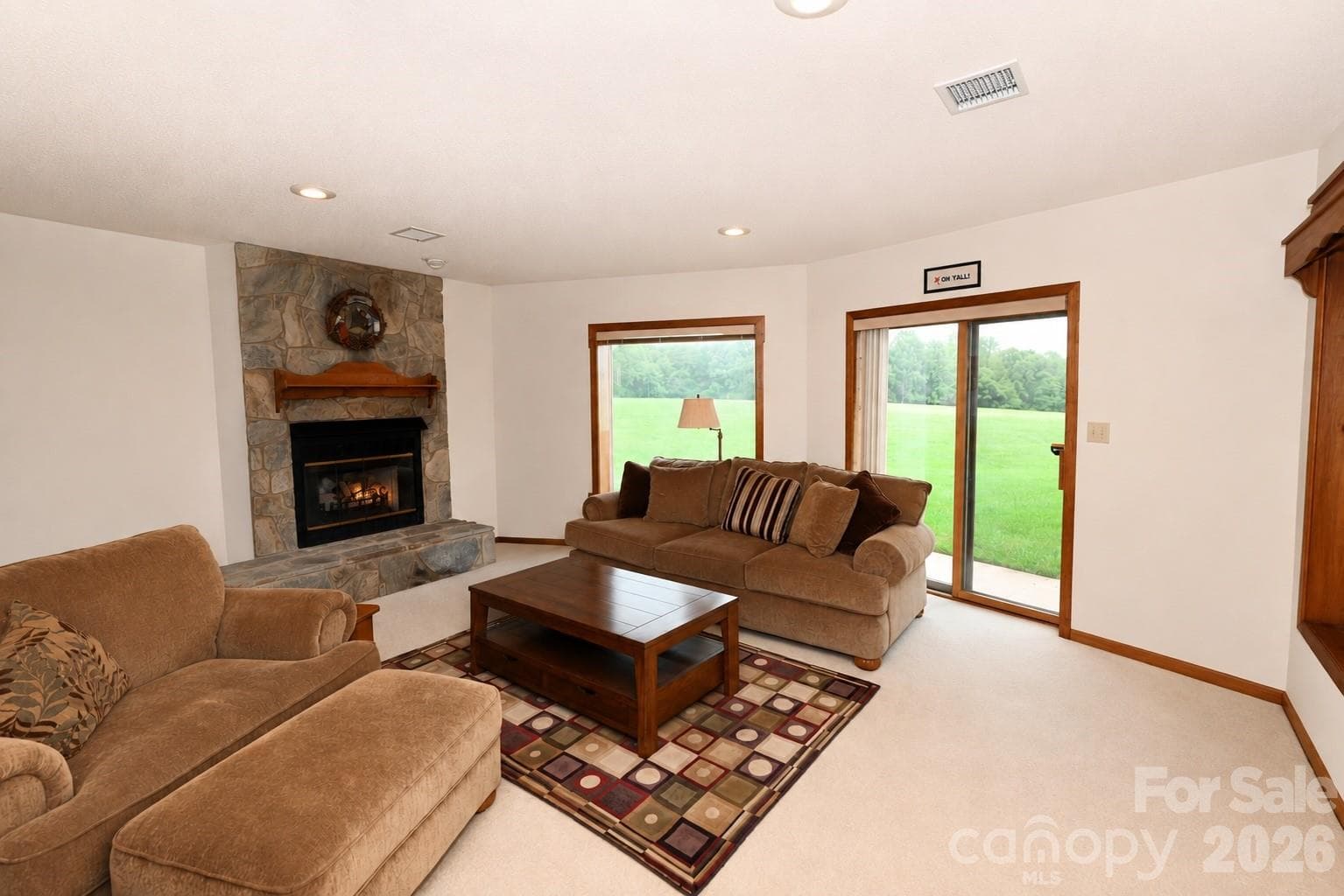 Basement Living Room - 3711 Blendwood Lane NE, Hickory