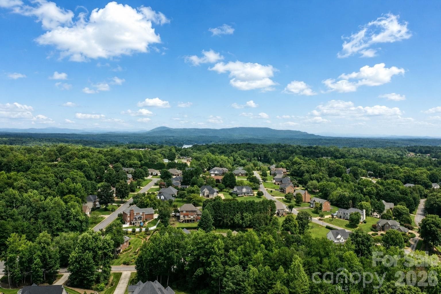 Aerial View - 3711 Blendwood Lane NE, Hickory