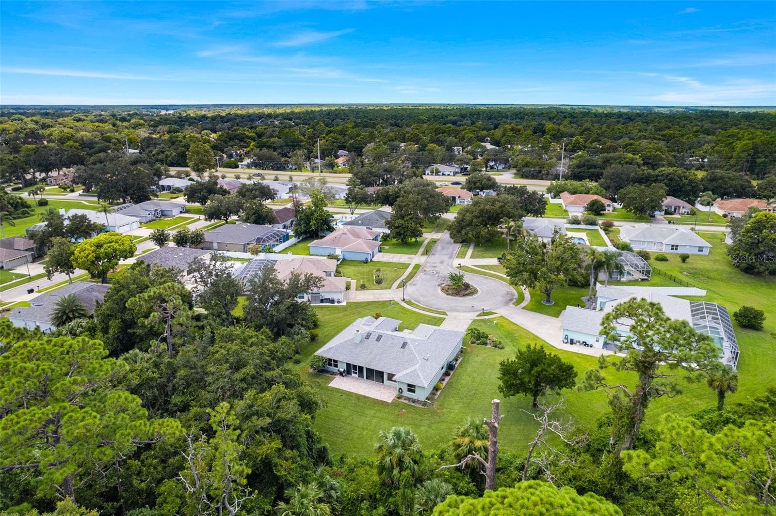 Views to the west - 846 MARLEY DR, PORT ORANGE