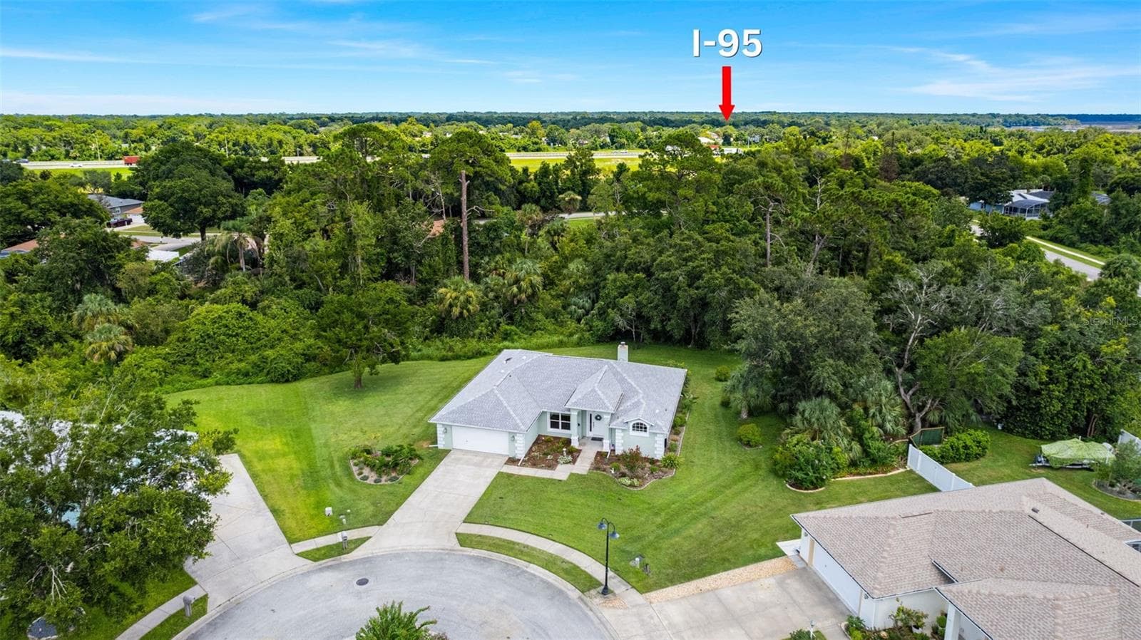 1 mile north of Sawgrass is the I-95 entrance. - 846 MARLEY DR, PORT ORANGE