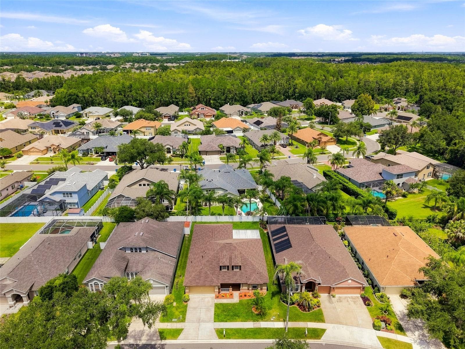 Aerial - 30501 IVERSON DR, WESLEY CHAPEL