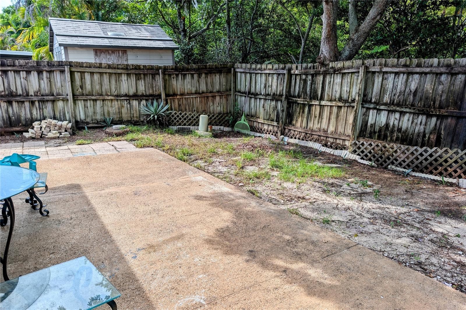 Rear Patio from Dining Doors - 11608 FOX RUN, PORT RICHEY
