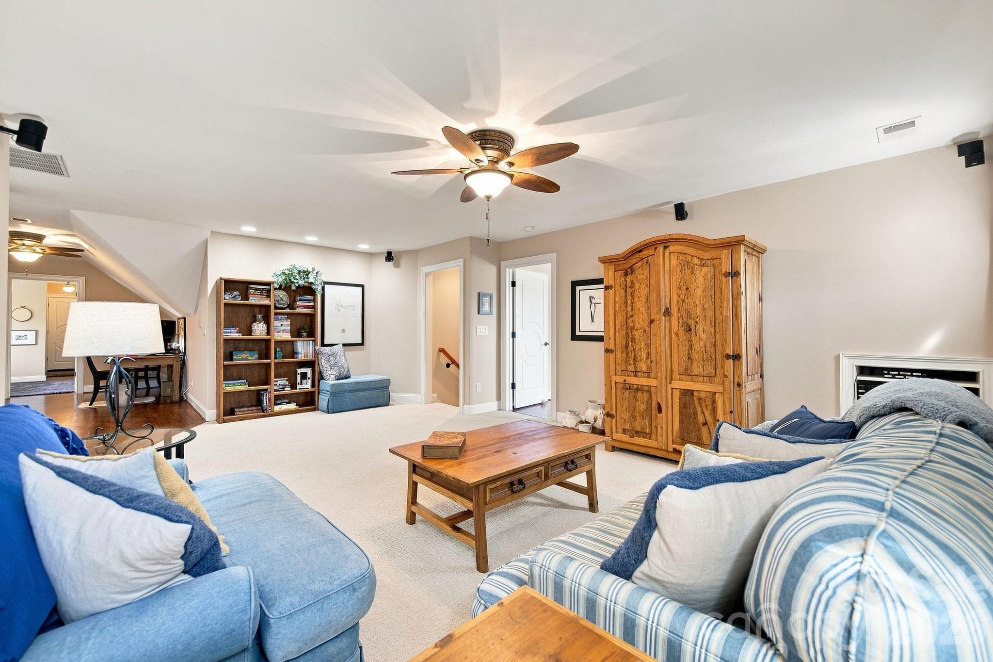 Flex Space on upper level – features a versatile layout perfect for a home office, gym, media room, or playroom. This adaptable area offers endless possibilities to suit your lifestyle needs. - 1001 Heritage Acres Drive, Weddington
