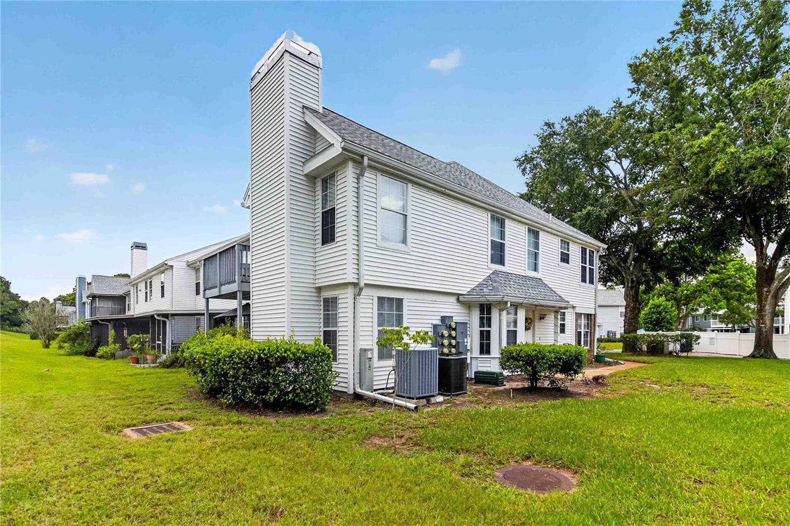 Front Entry as seen from Back Yard - 4807 COACHMANS DR #2402, ORLANDO