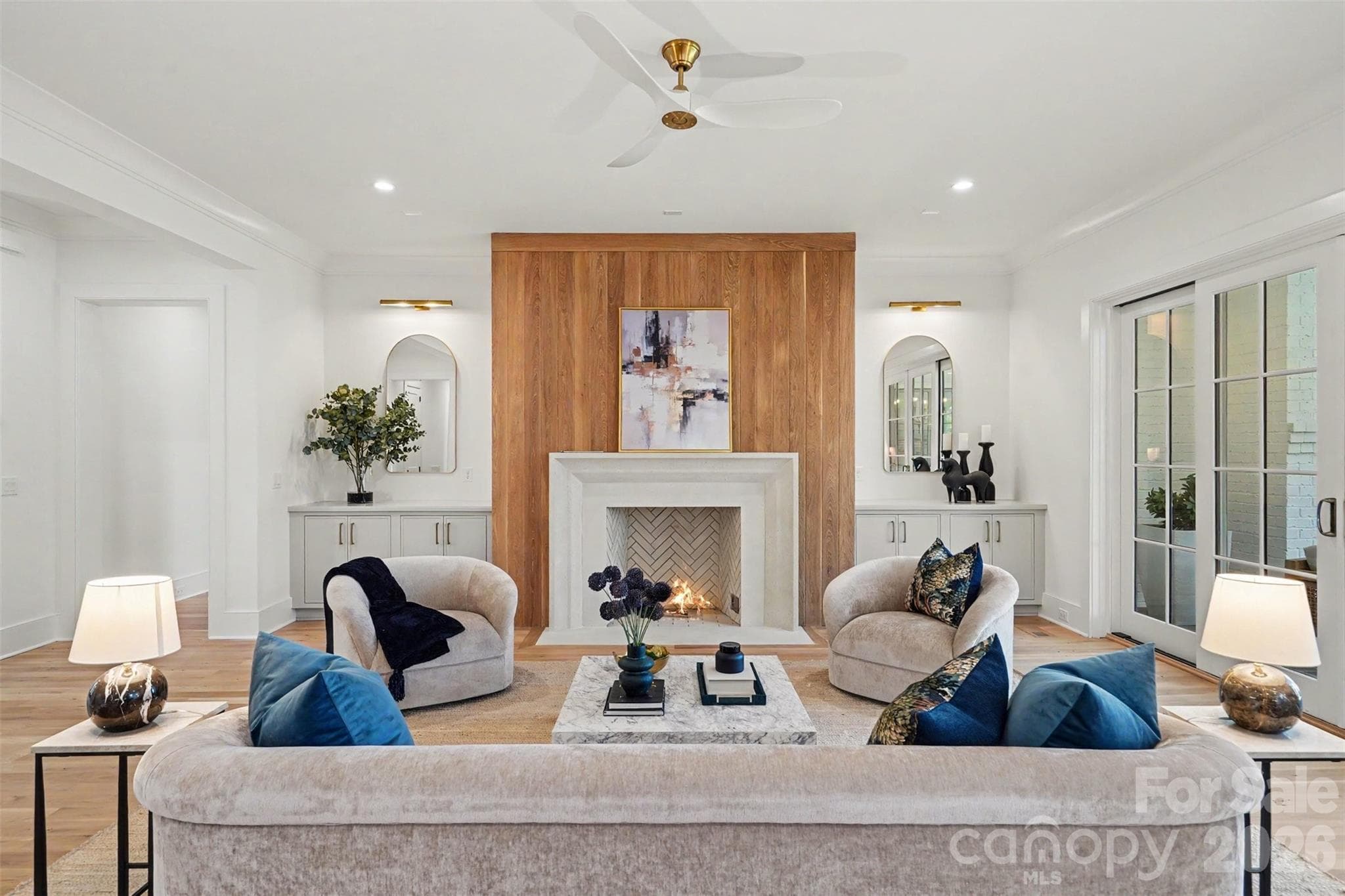 Living Room - 539 Mammoth Oaks Drive, Charlotte