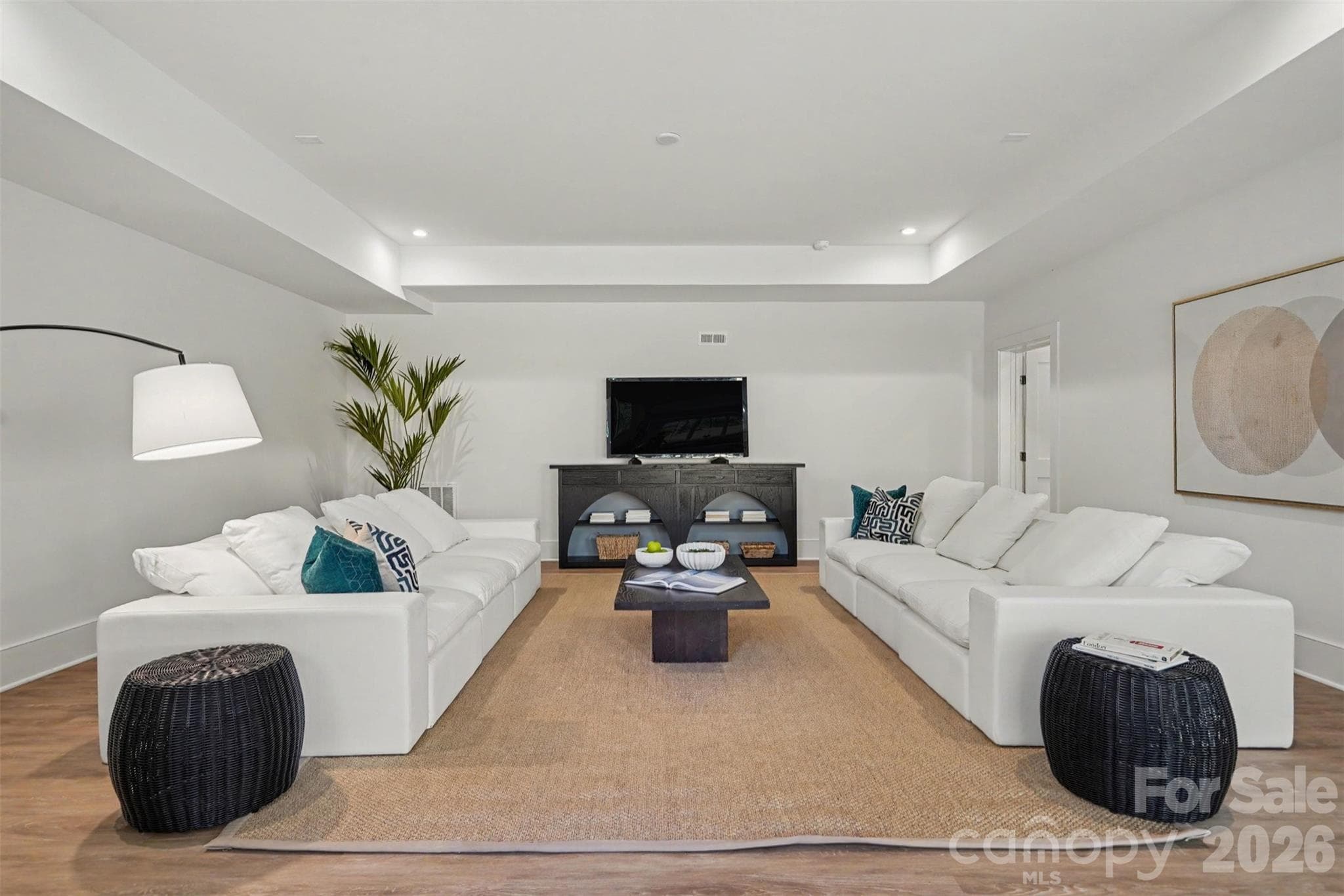 Lower Level Entertainment - 539 Mammoth Oaks Drive, Charlotte