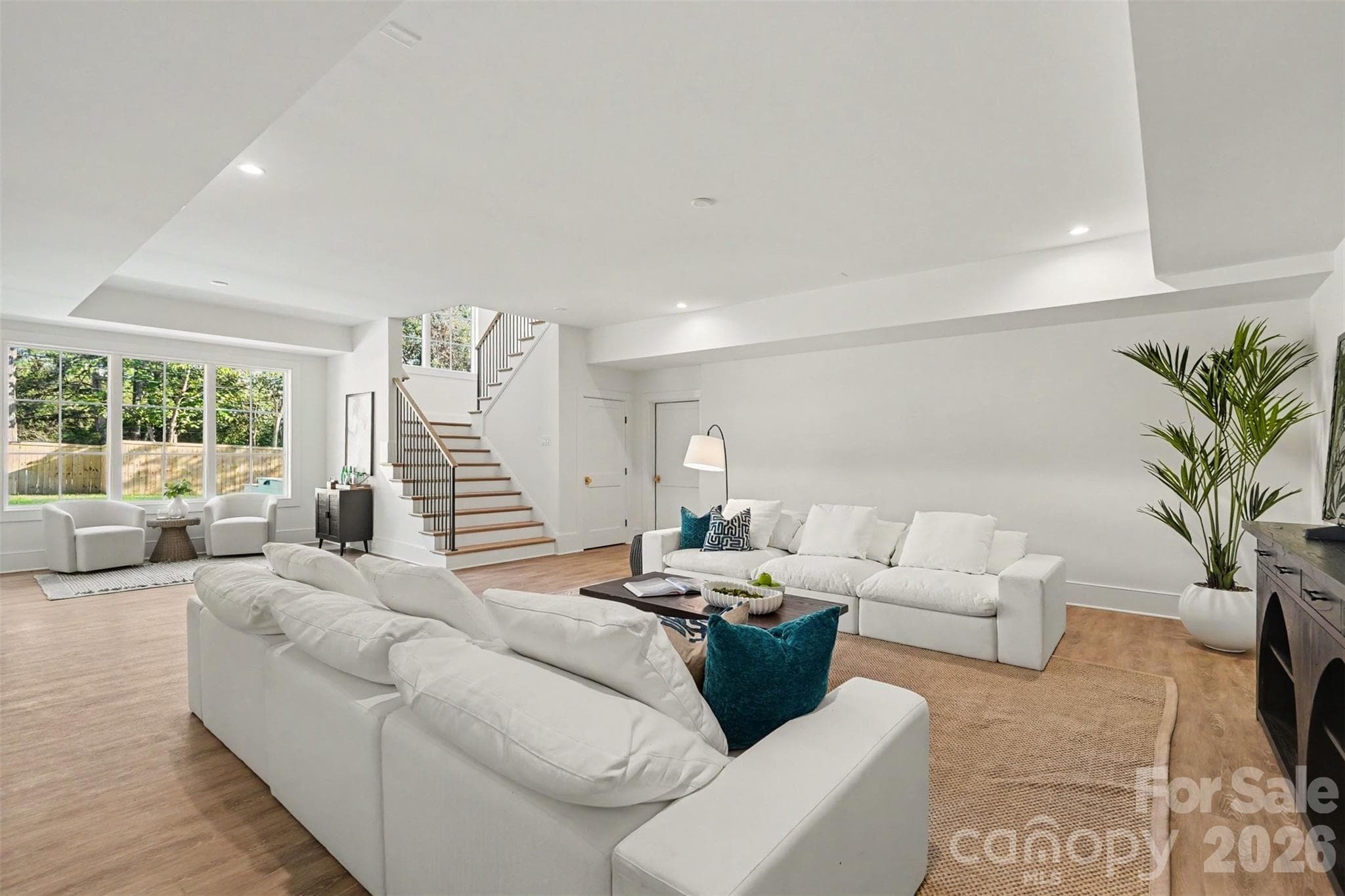 Lower Level Entertainment - 539 Mammoth Oaks Drive, Charlotte