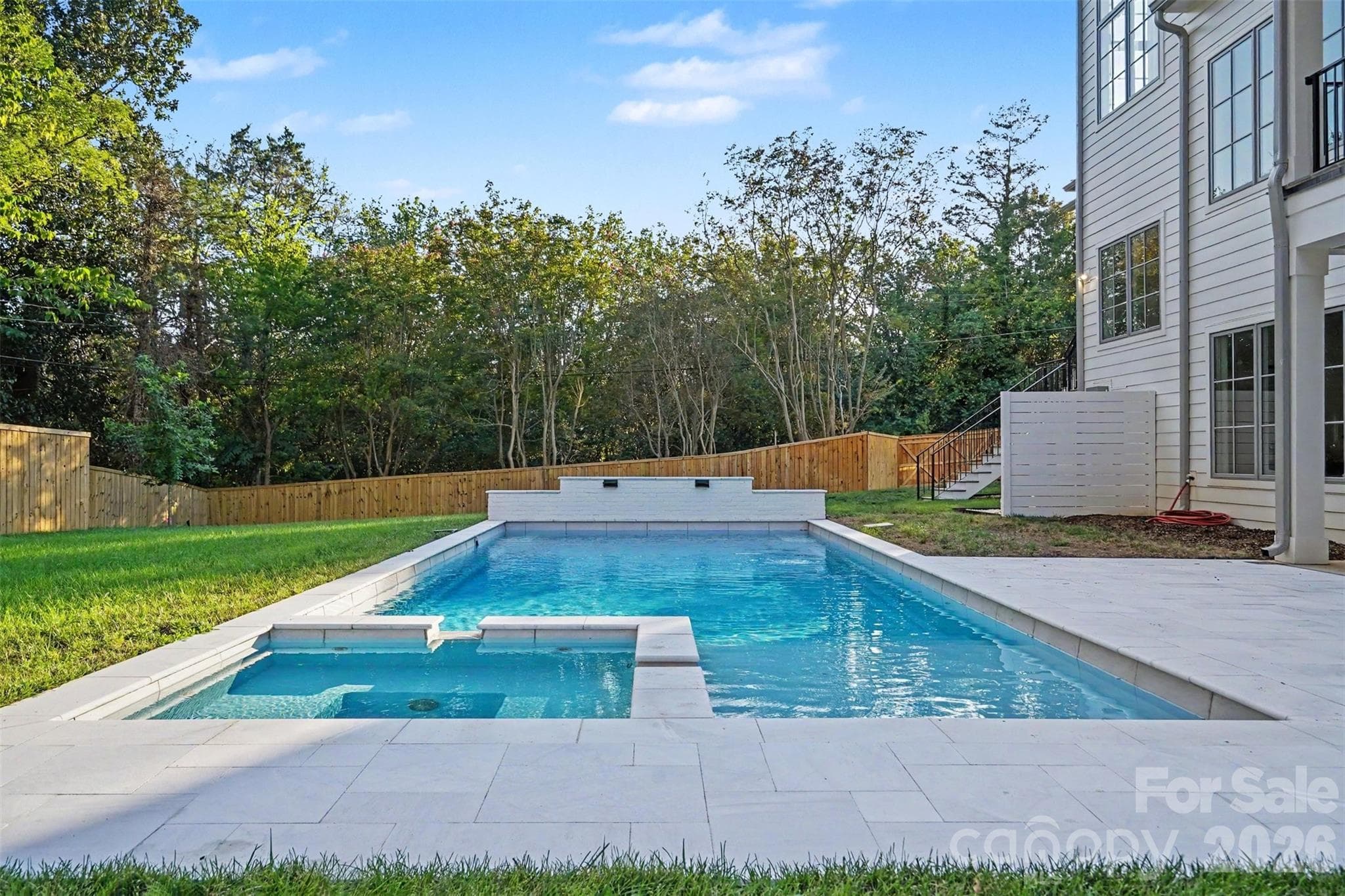 Pool + Spa - 539 Mammoth Oaks Drive, Charlotte