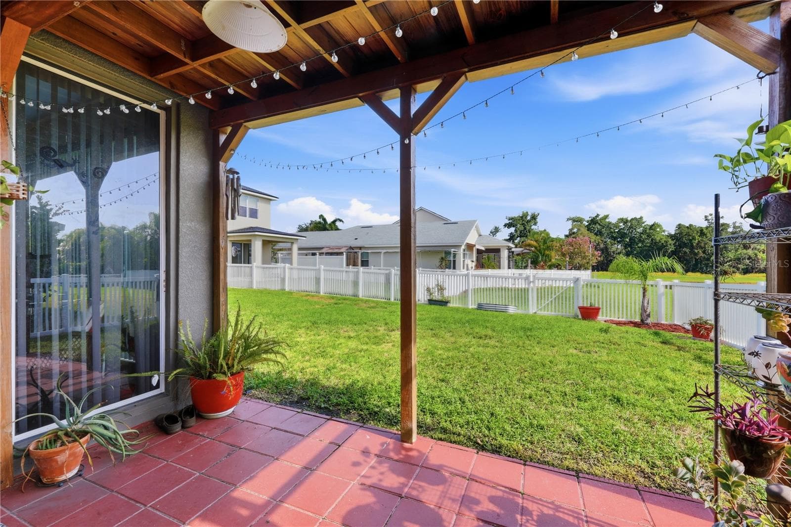 Lovely Covered Terrace with fenced yard - 5310 72ND ST E, PALMETTO