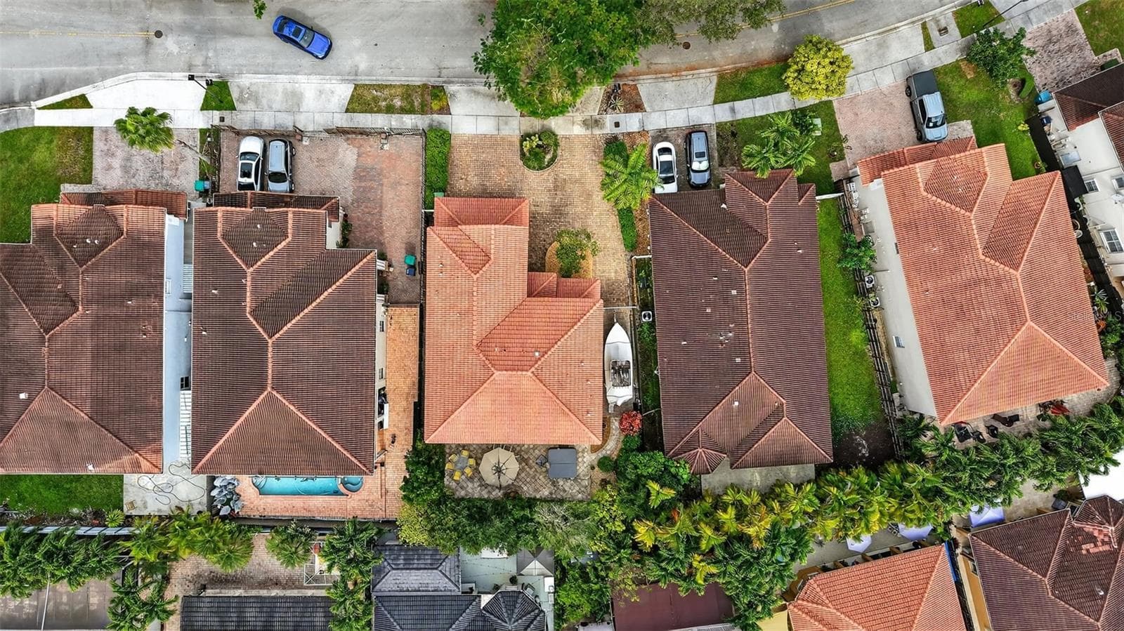 AERIAL VIEW - 15144 SW 20TH ST, MIAMI