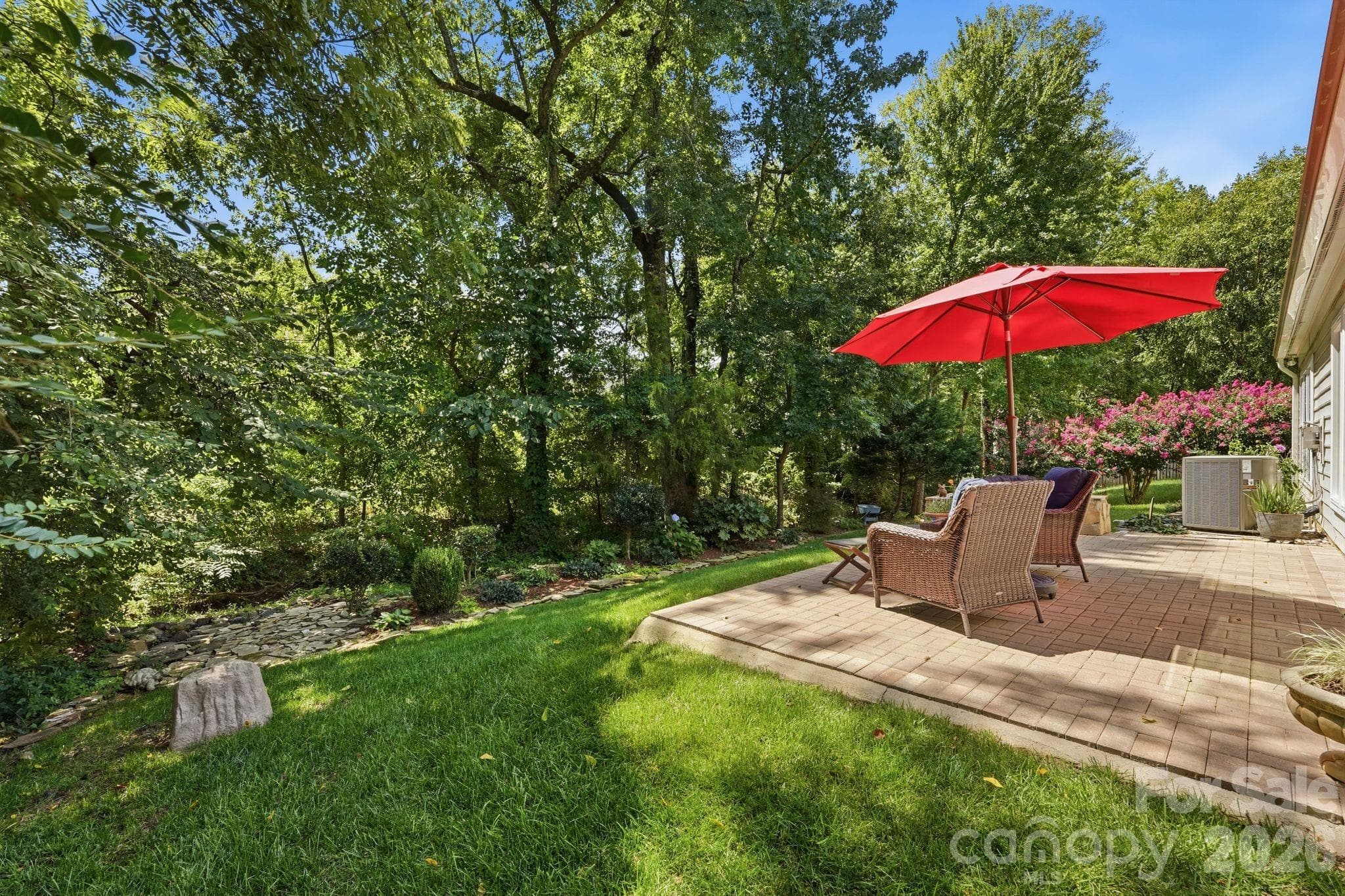 Backyard - 12102 Humboldt Drive, Charlotte