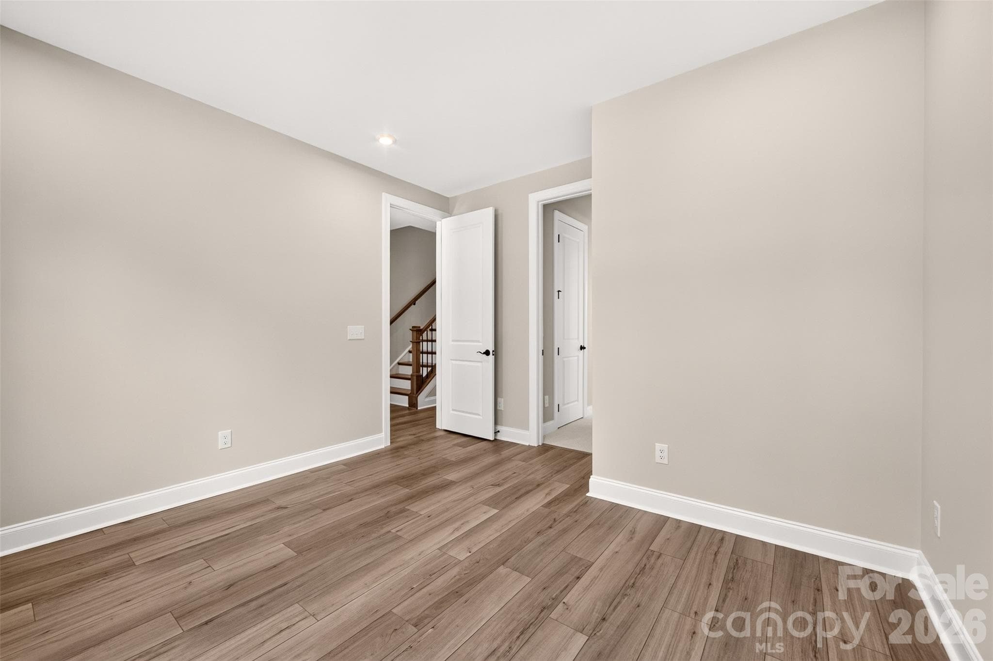 First floor GenSmart Suite living room - 6012 Yellow Buckeye Drive, Charlotte