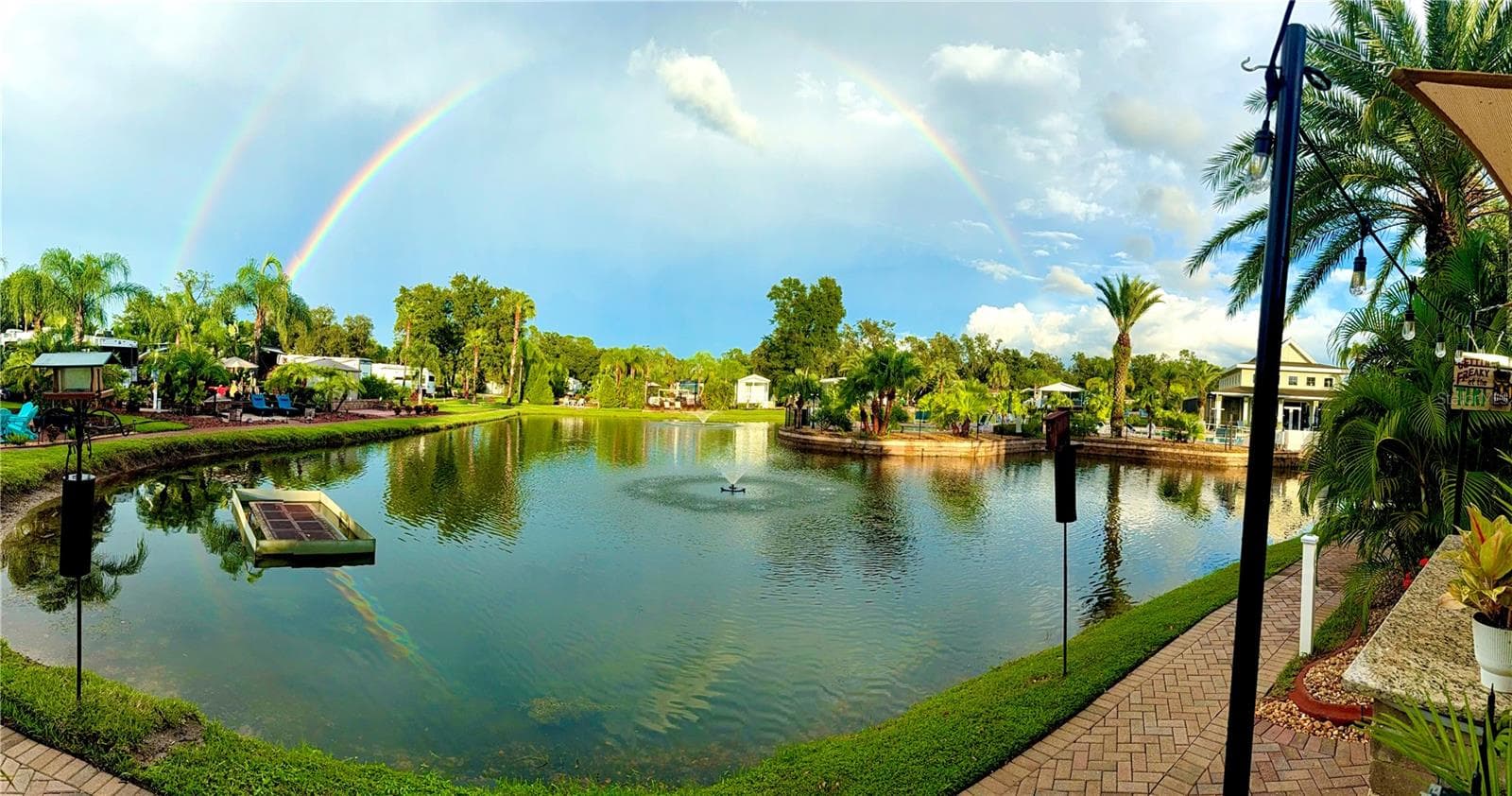 Yes Dorthy - Rainbows do exist - this one is a double - 6757 AMANDA VISTA CIR, LAND O LAKES
