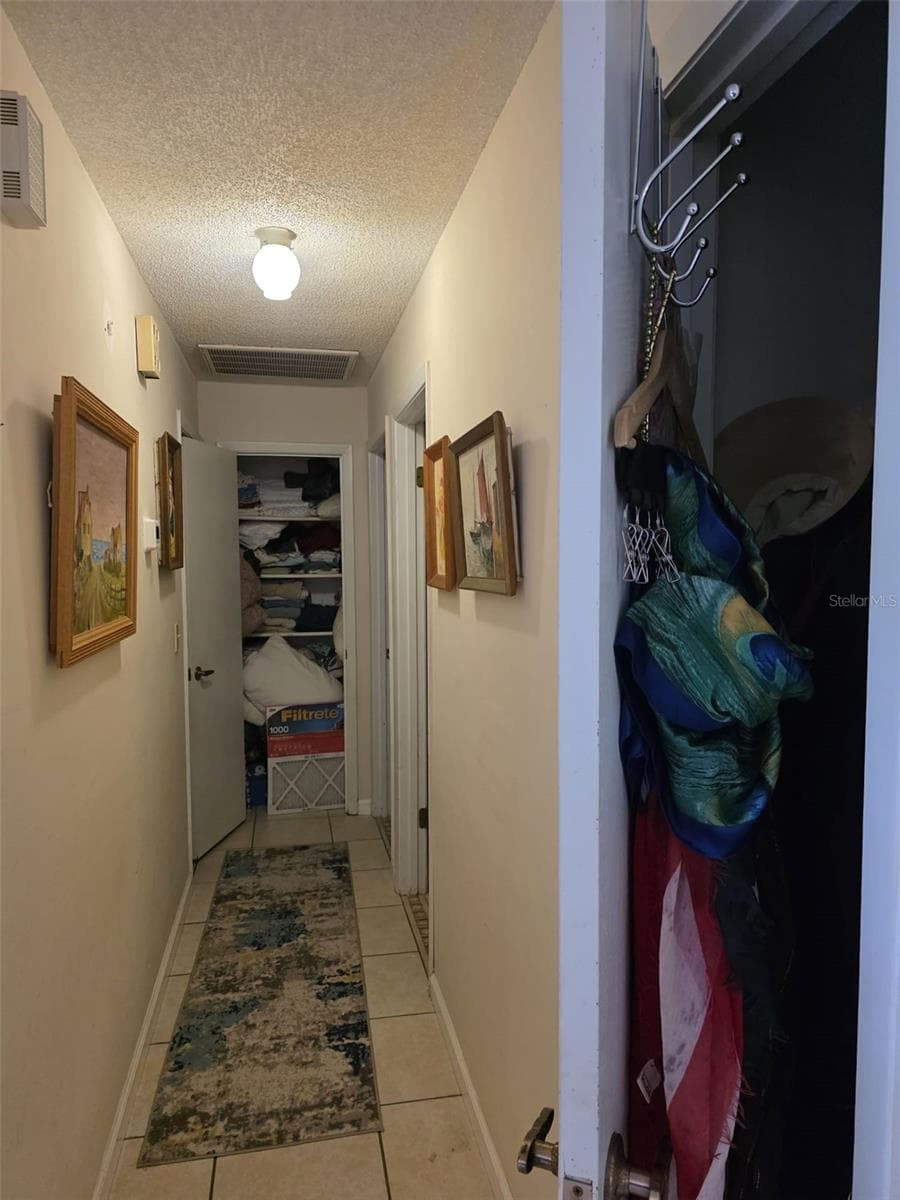 Hallway with two closets - 5045 MISTY LAKE DR, MULBERRY