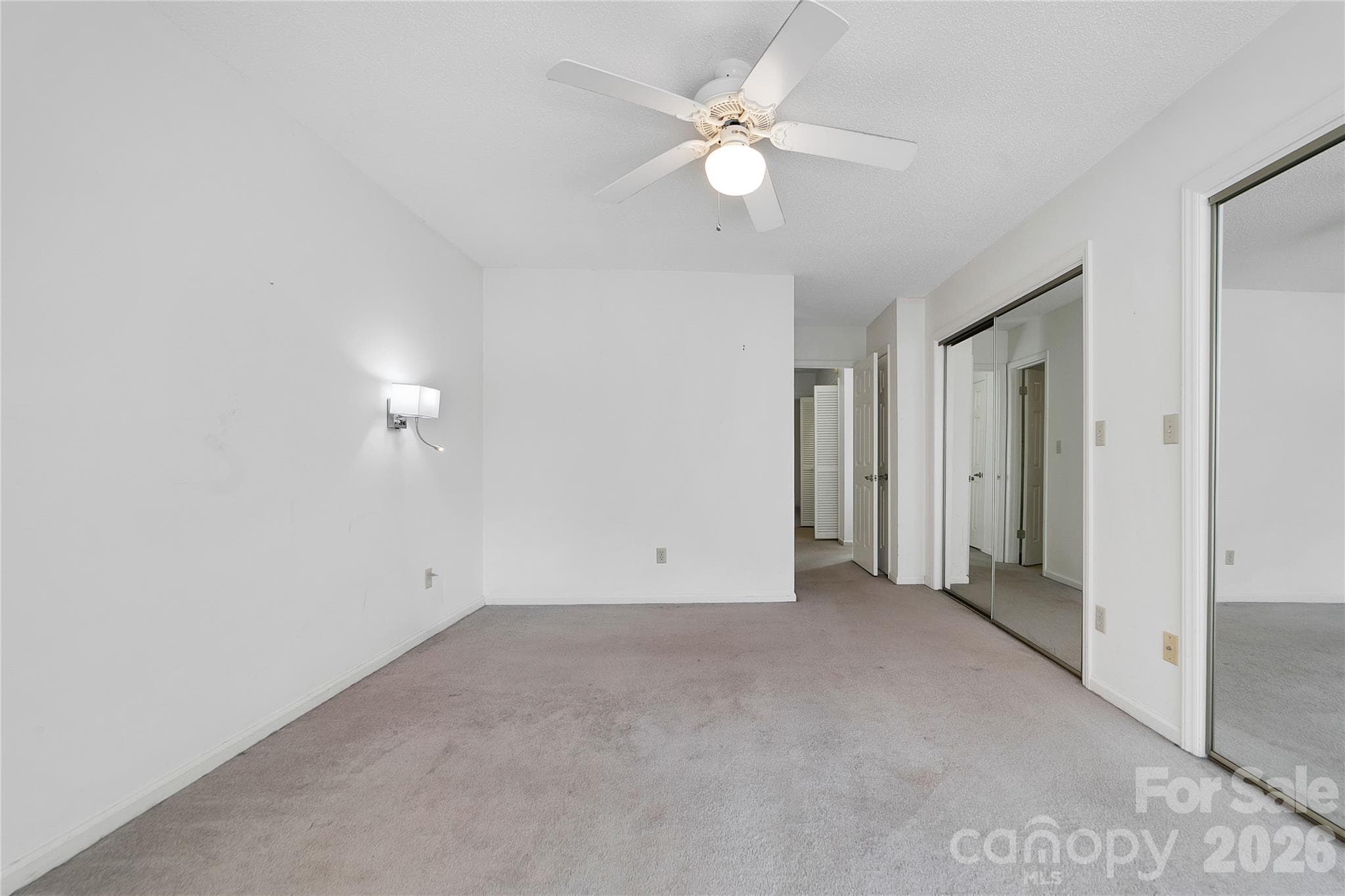 Double closets gives an ample amount of storage in the Primary Bedroom. - 110 Lakeview Court, Brevard