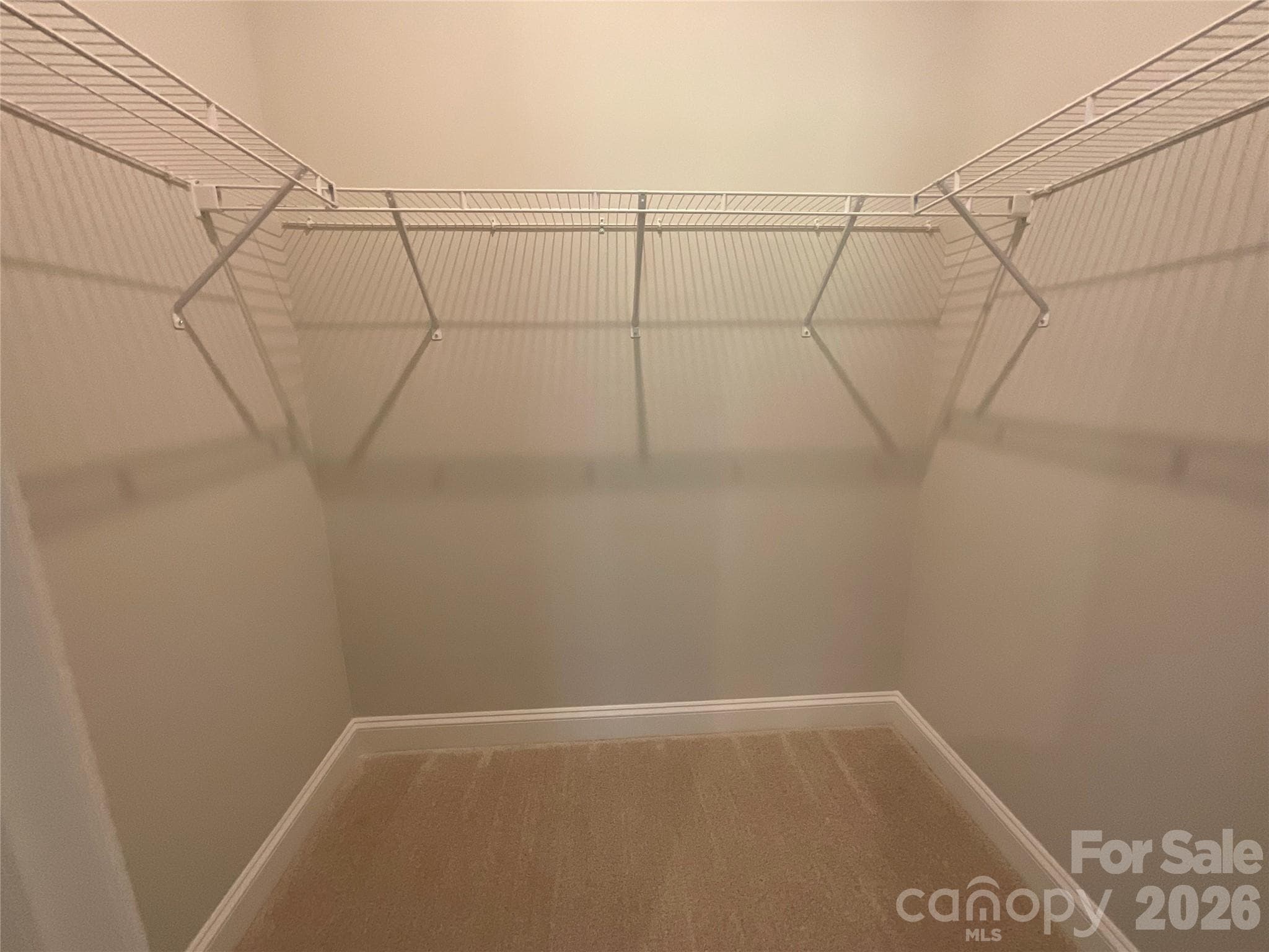 Walk in closet in basement bedroom - 1590 Autumn Lane, York