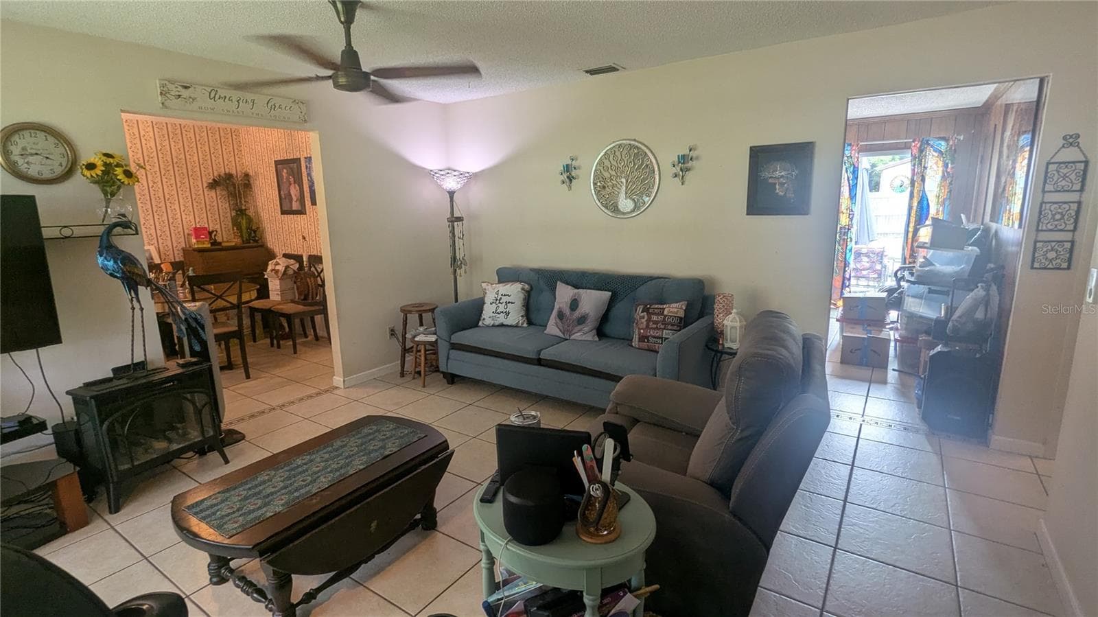 Living room - 5045 MISTY LAKE DR, MULBERRY