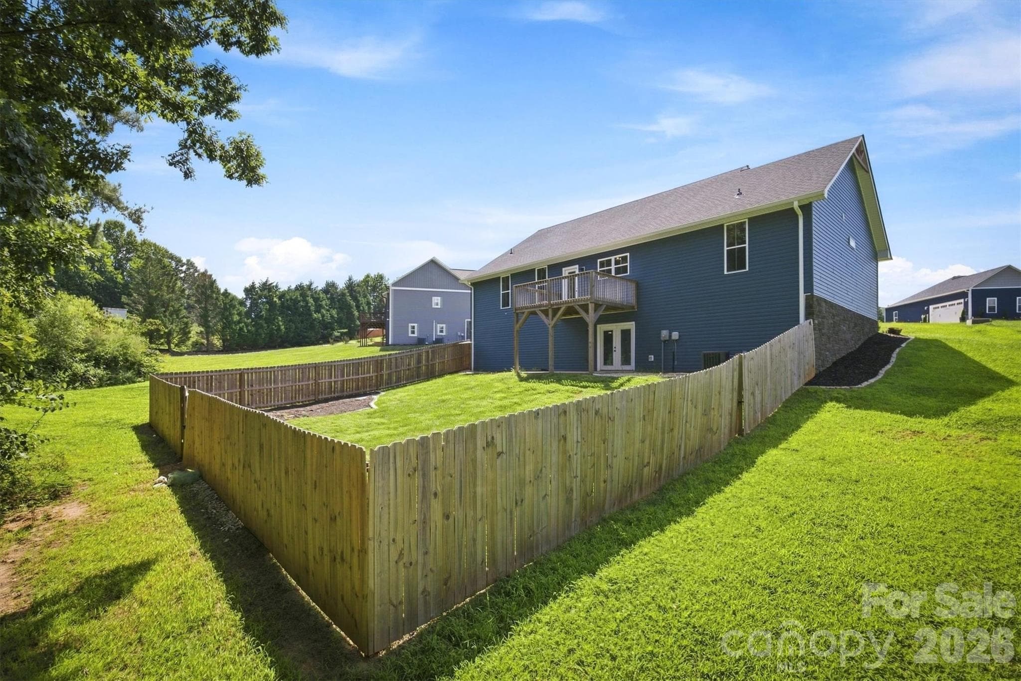 Fenced Yard - 4326 Boulder Drive, Morganton