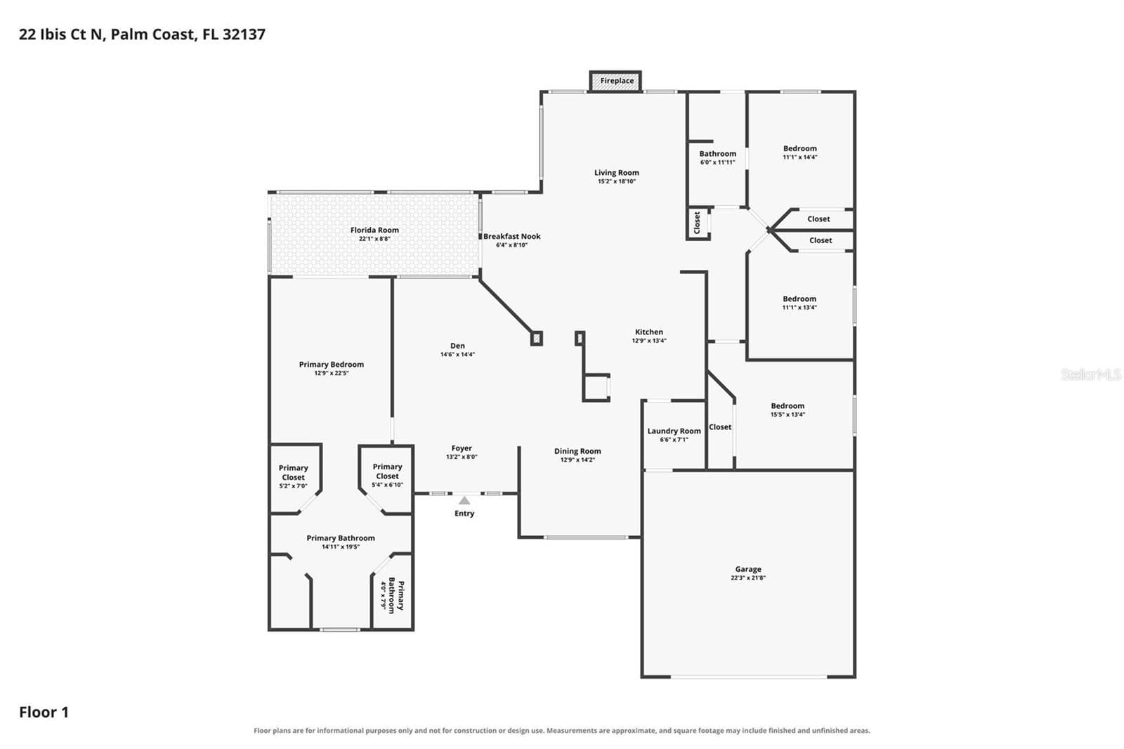Single Family Residence at 22 IBIS CT N, PALM COAST, photo 2 of 29