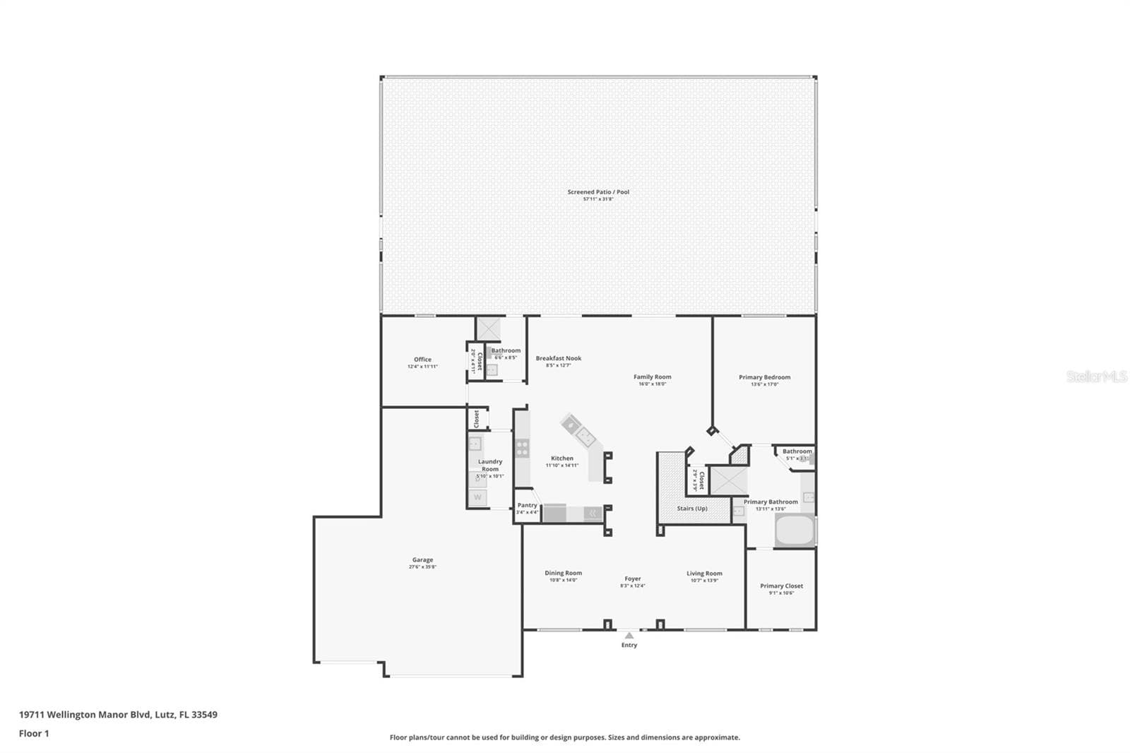 Single Family Residence at 19711 WELLINGTON MANOR BLVD, LUTZ, photo 37 of 39
