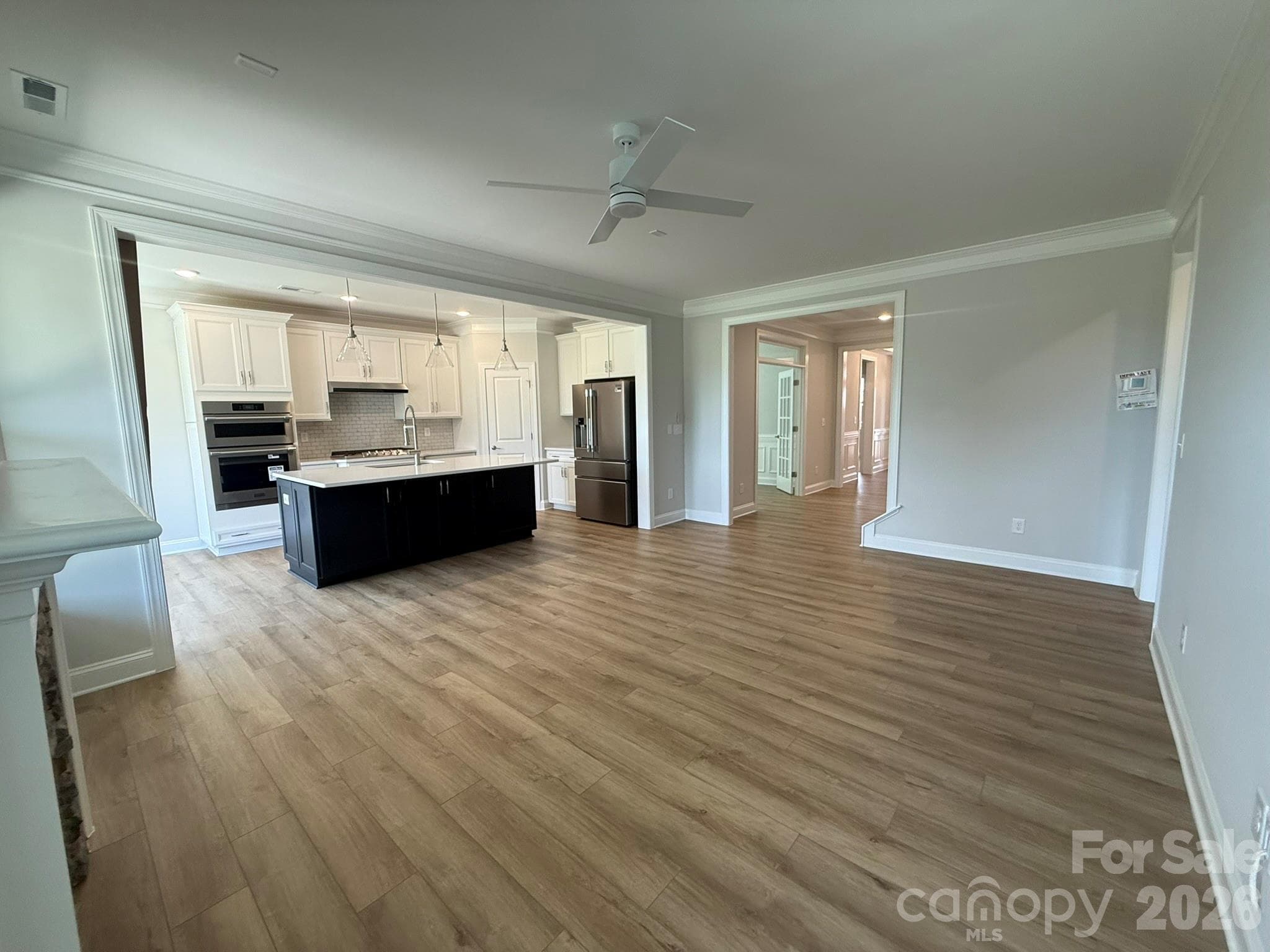 Family Room - 4463 Blue Mound Court, Stanley