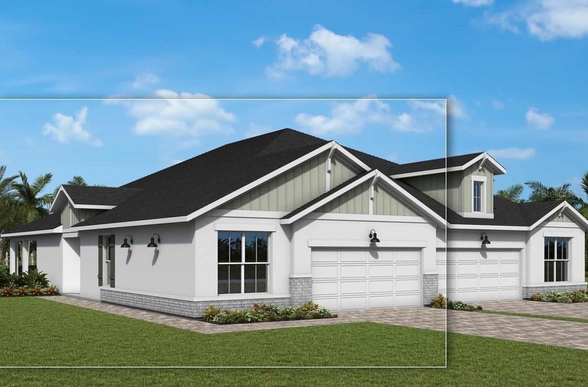 Front Exterior Rendering **Paint Colors May Vary - 2841 MARRAKESH LN, SARASOTA
