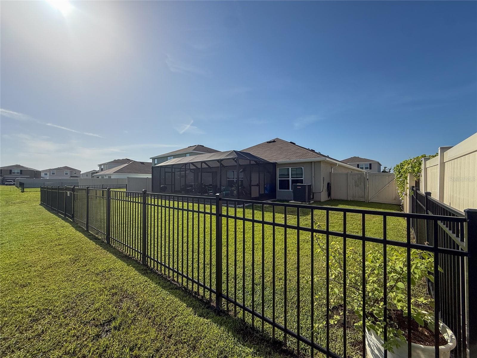 REAR VIEW FROM RIGHT SIDE - 4120 QUIET RAIN CT, PALMETTO