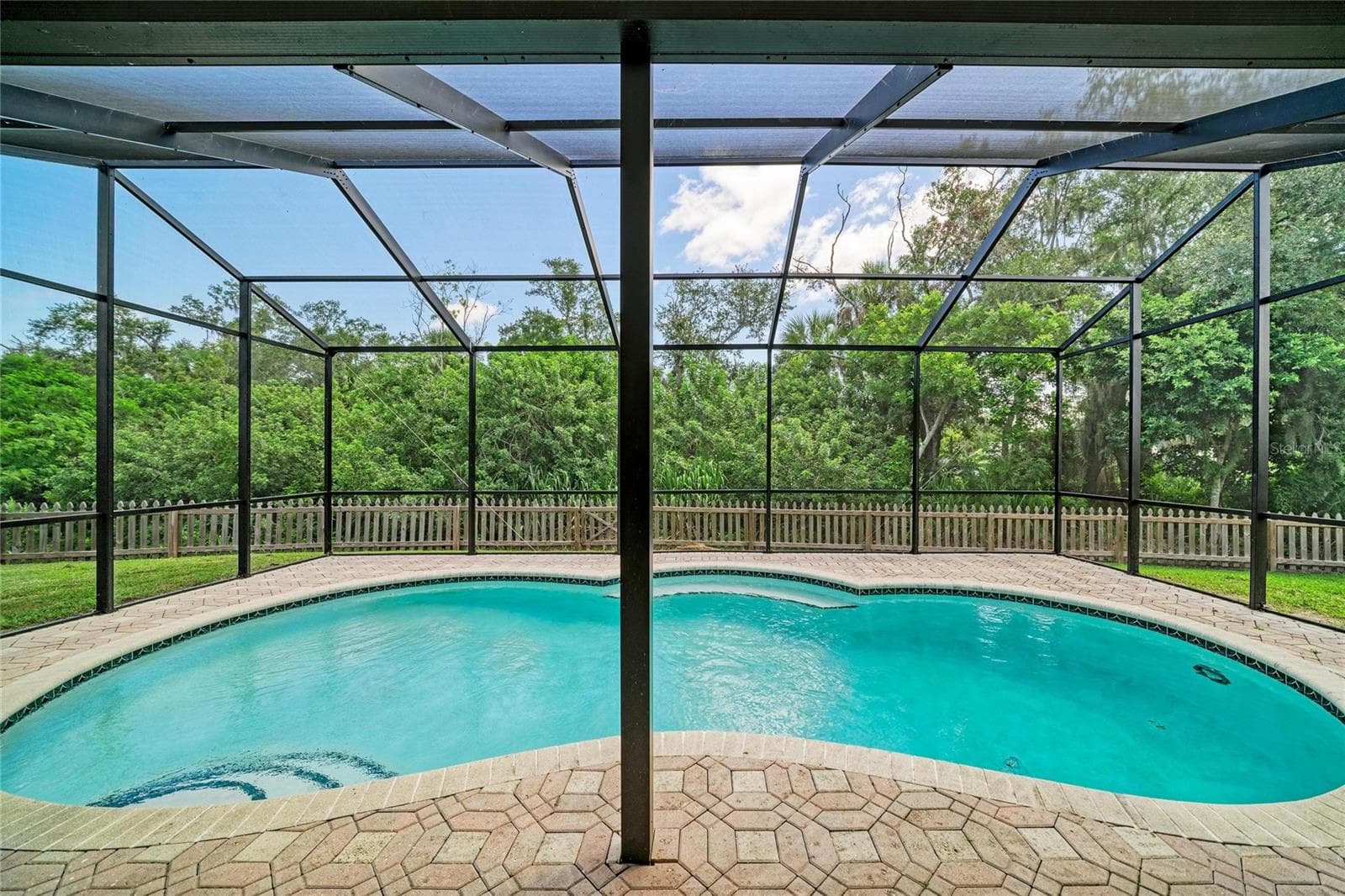 Heated and chilled salt-water pool with newly screened enclosure. - 3220 37TH TER E, BRADENTON