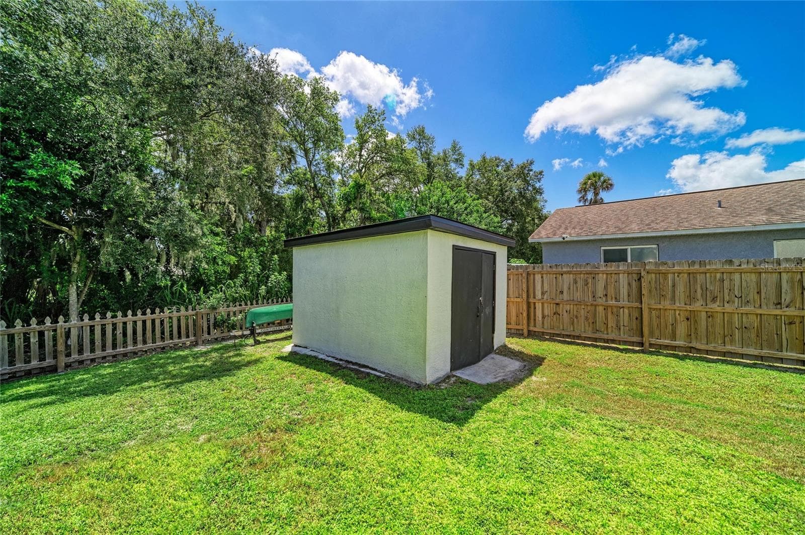 Concrete block shed with new roof. - 3220 37TH TER E, BRADENTON