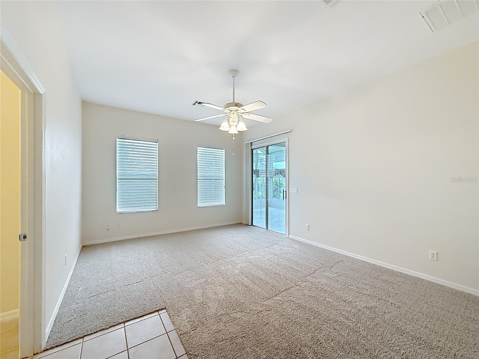 Primary bedroom, new carpet - 11932 SE 179TH ST, SUMMERFIELD