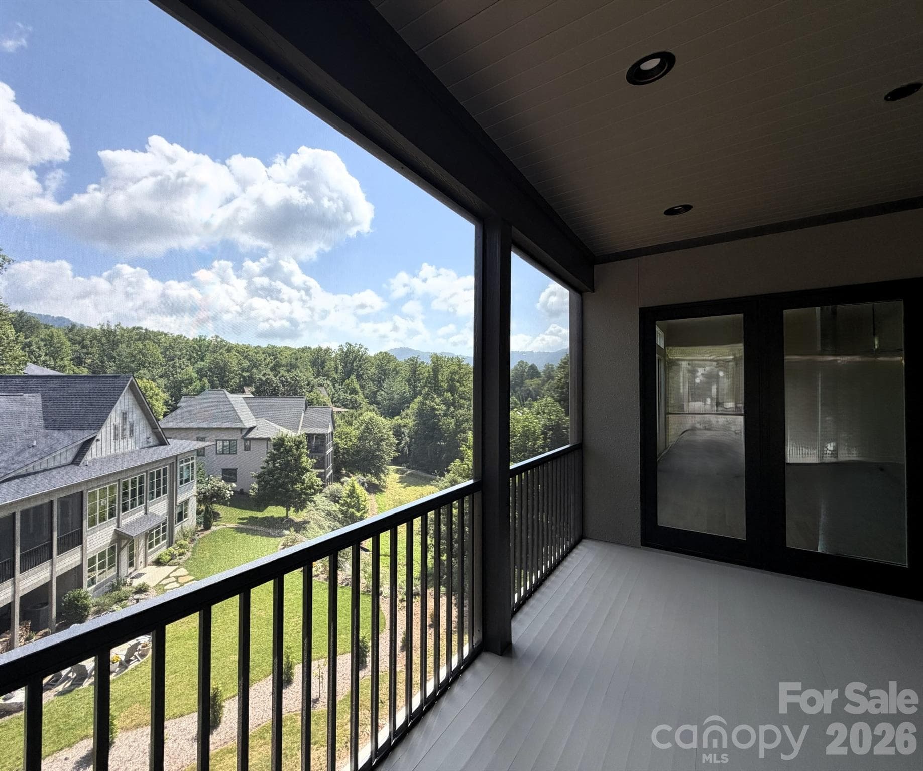View from Screened Porch - 47 Versailles Lane, Asheville