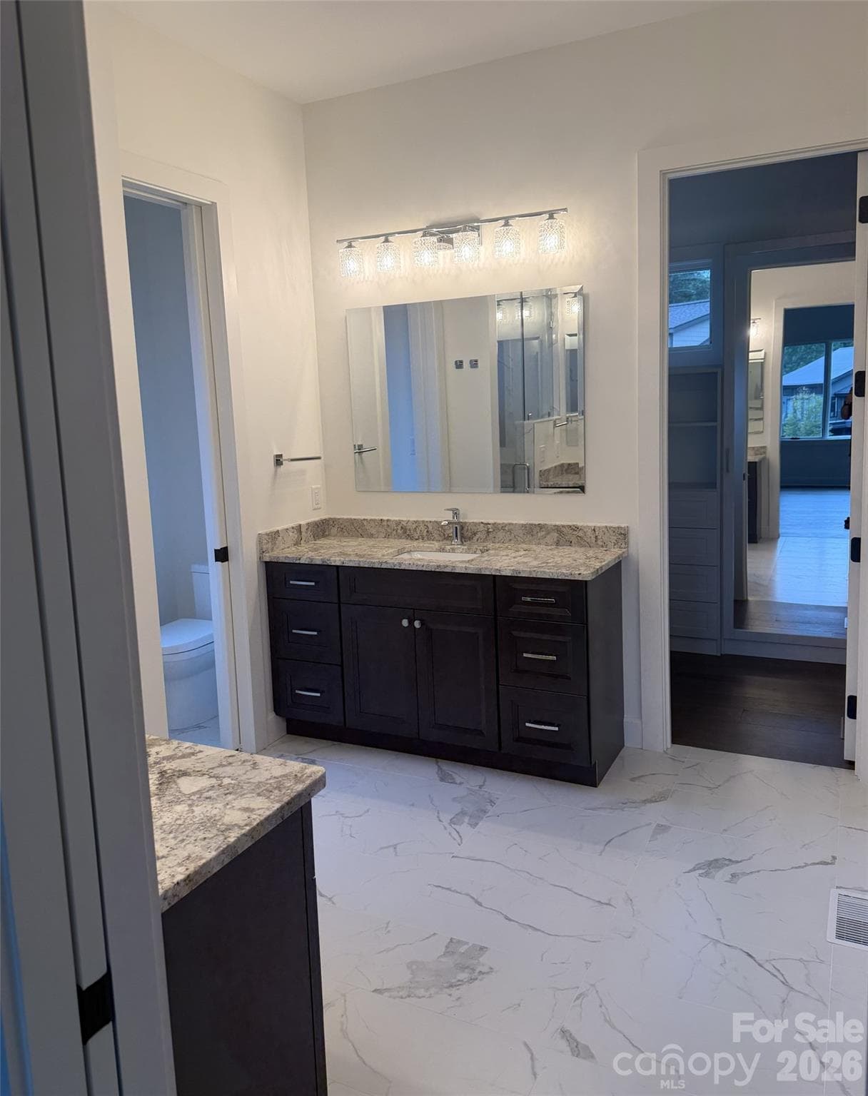 Primary Bath (One of Two Vanities) - 47 Versailles Lane, Asheville