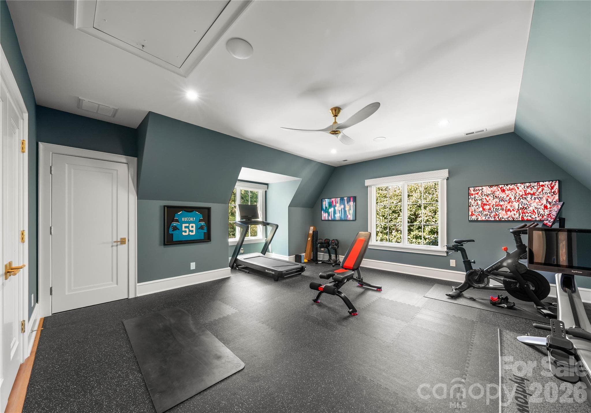 Exercise room/optional 6th bedroom. - 2610 Sedley Road, Charlotte