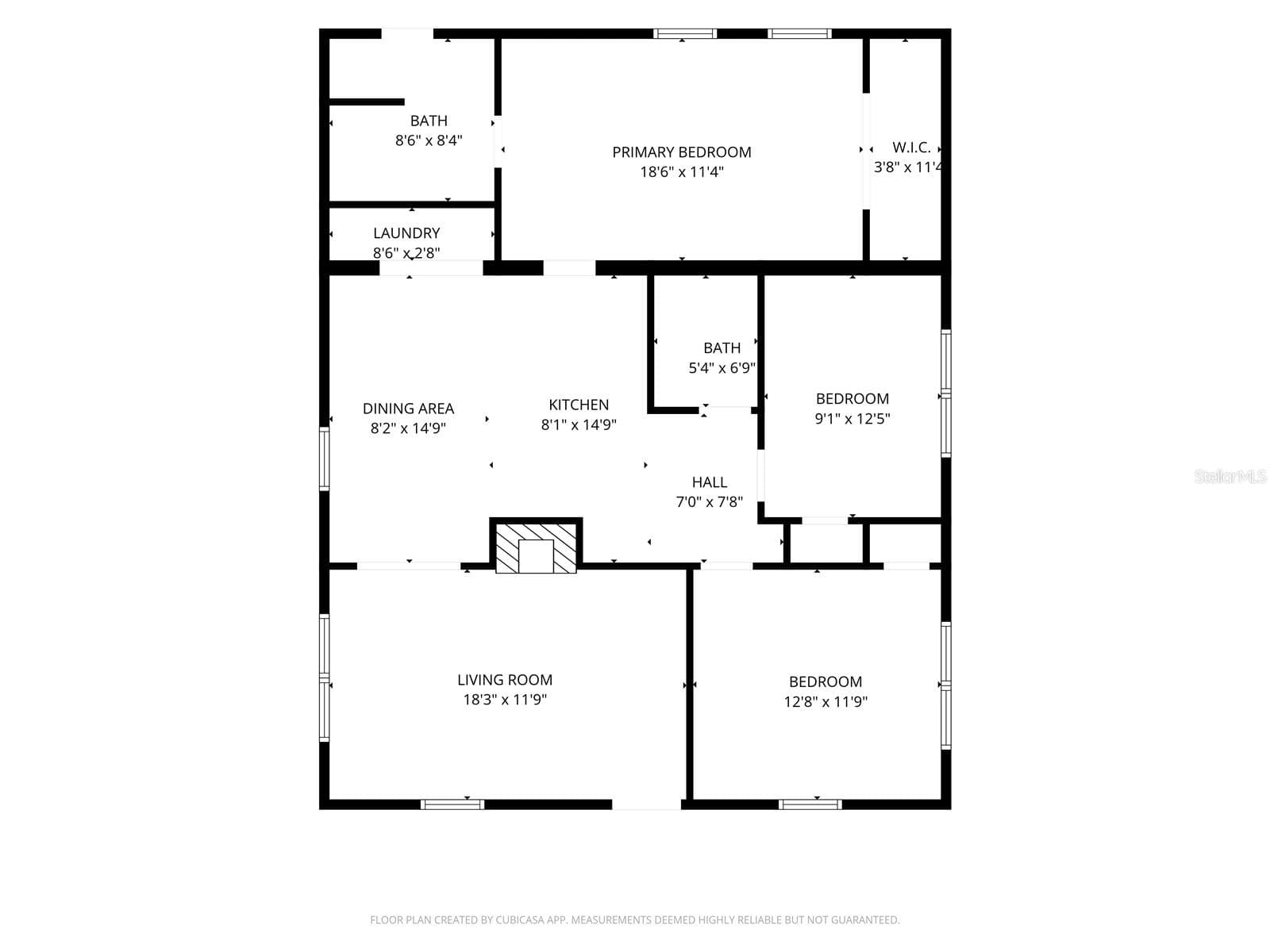 Floor Plan - 2861 17TH AVE N, ST PETERSBURG