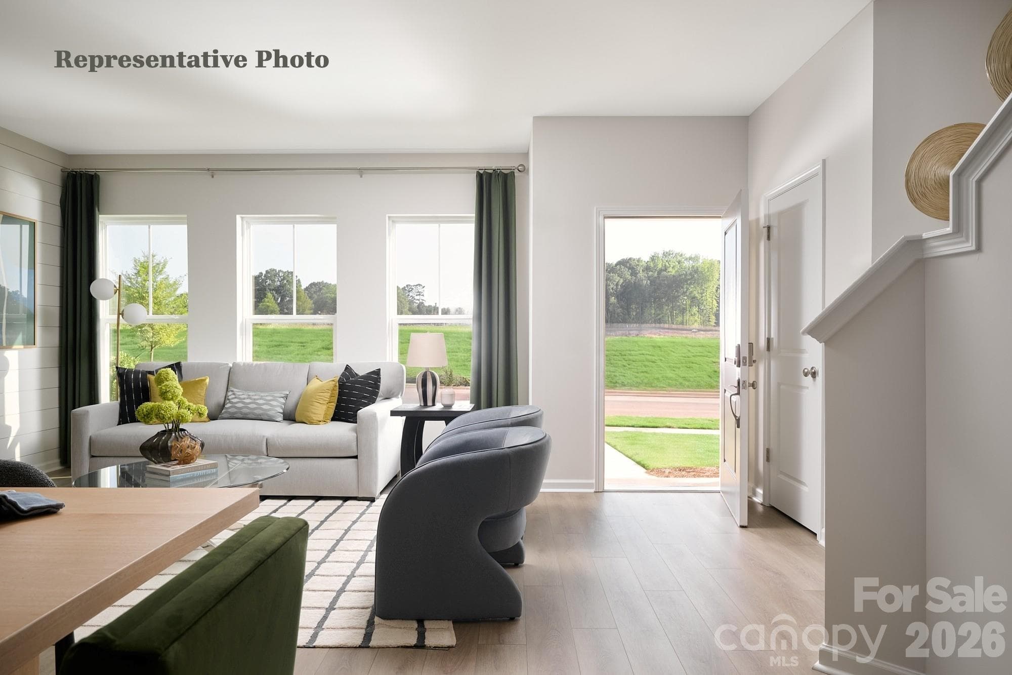 Spacious Living Room - Charlotte