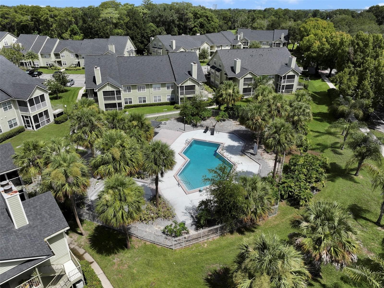 Alternate view of pool and community - 3721 S LAKE ORLANDO PKWY #6, ORLANDO