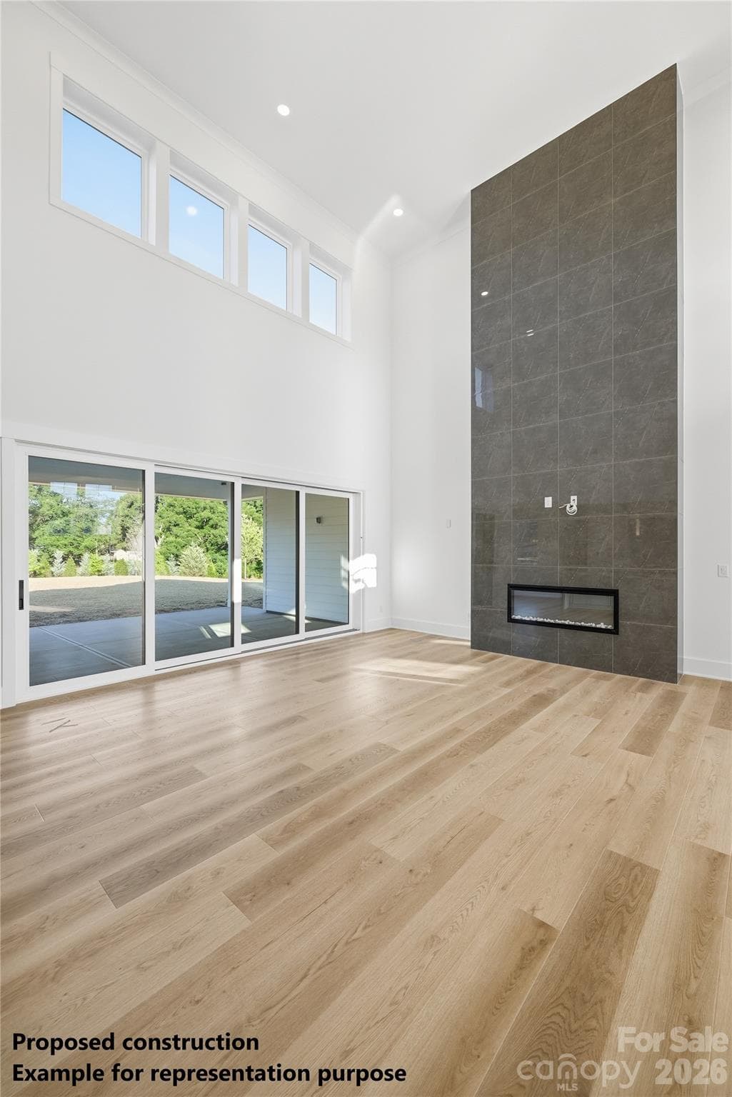 Proposed construction Example for representation purpose - 1028 Courtney Lane, Waxhaw