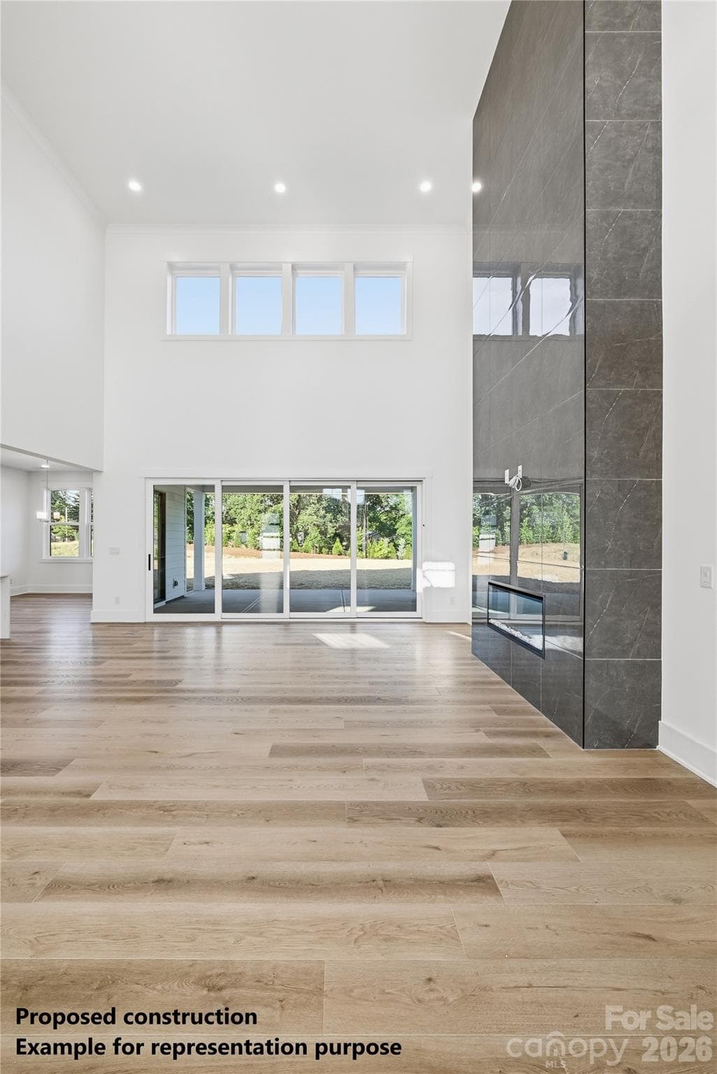 Proposed construction Example for representation purpose - 1028 Courtney Lane, Waxhaw