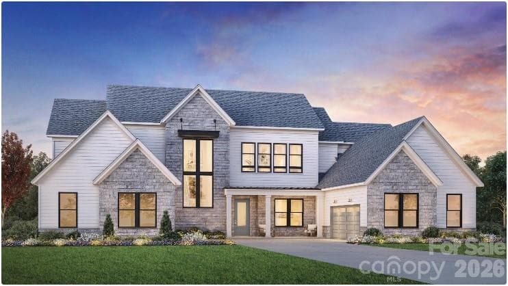 Several exterior designs to choose from - 1028 Courtney Lane, Waxhaw