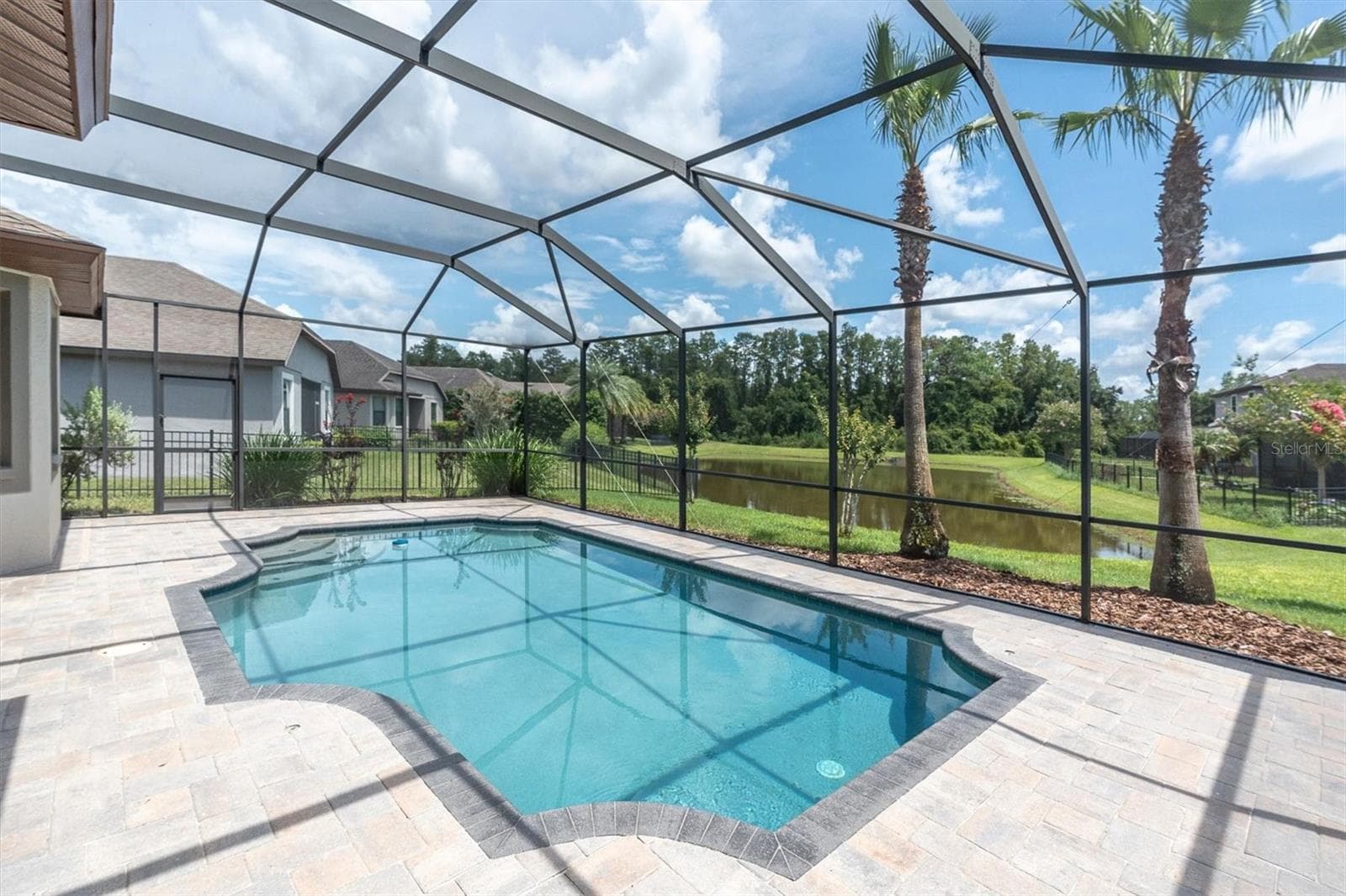 Screened-in Pool and Patio - 8454 MAY PORT CT, LAND O LAKES