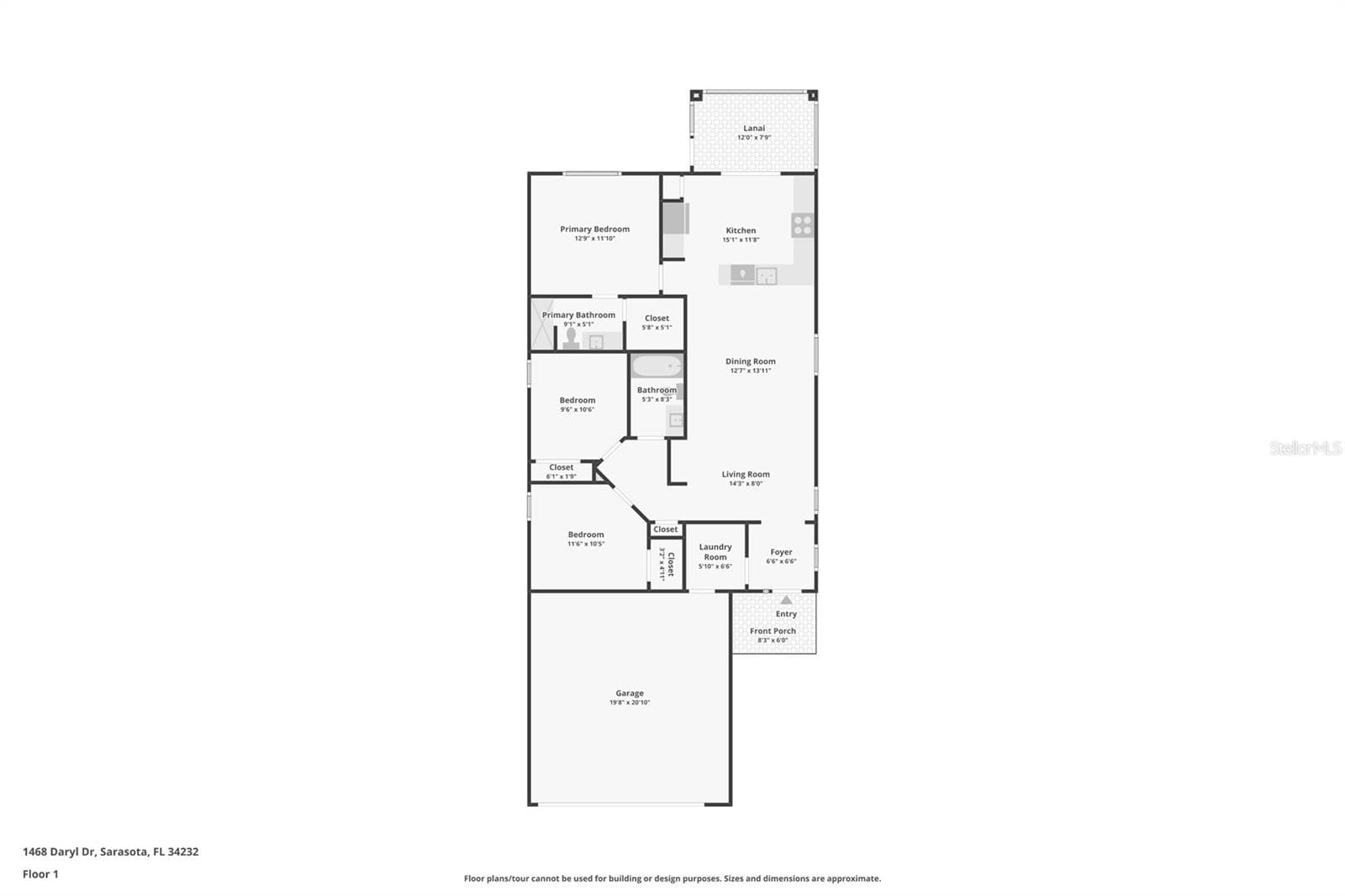 Single Family Residence at 1468 DARYL DR, SARASOTA, photo 29 of 29