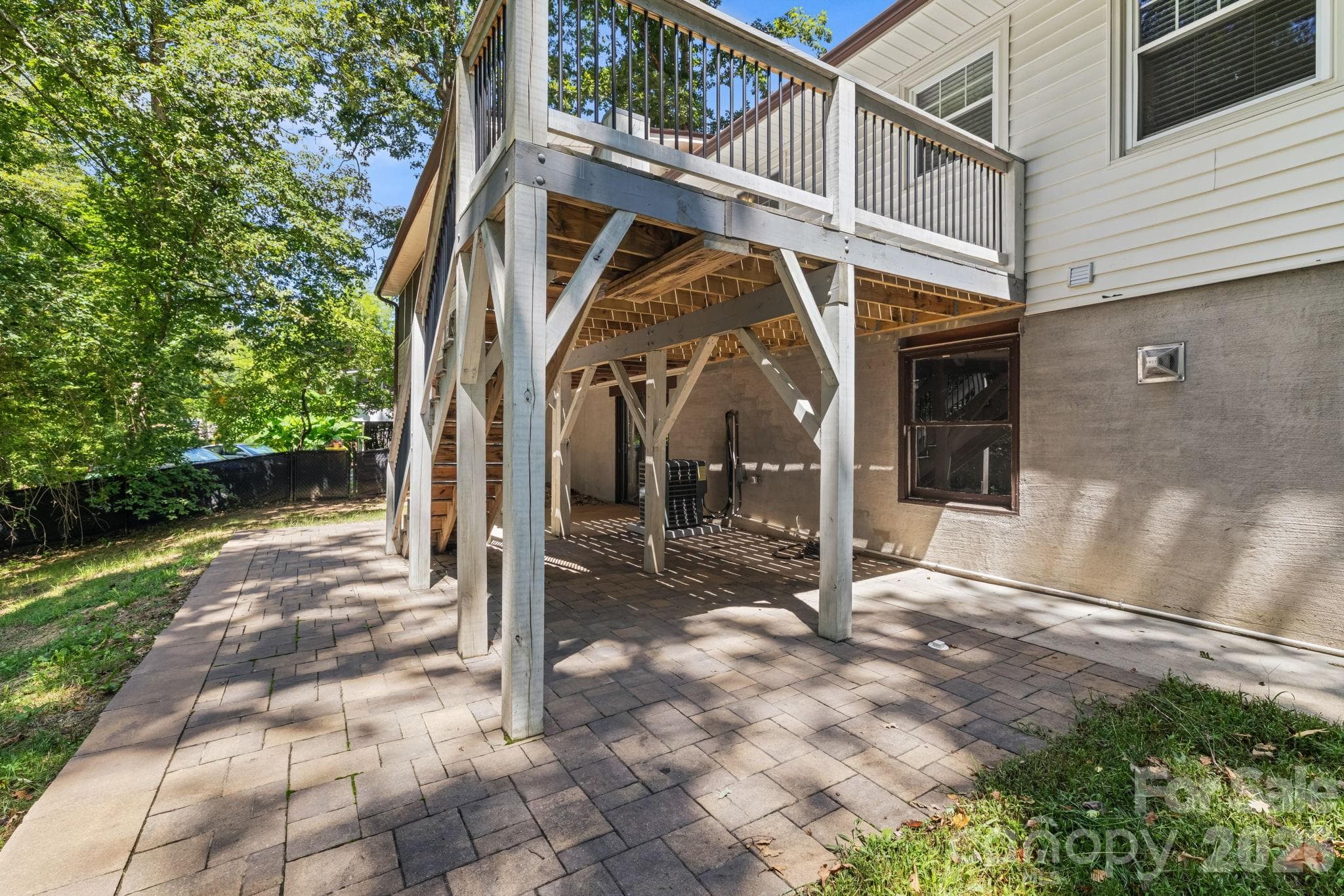Back Patio - 98 Pensacola Avenue, Arden