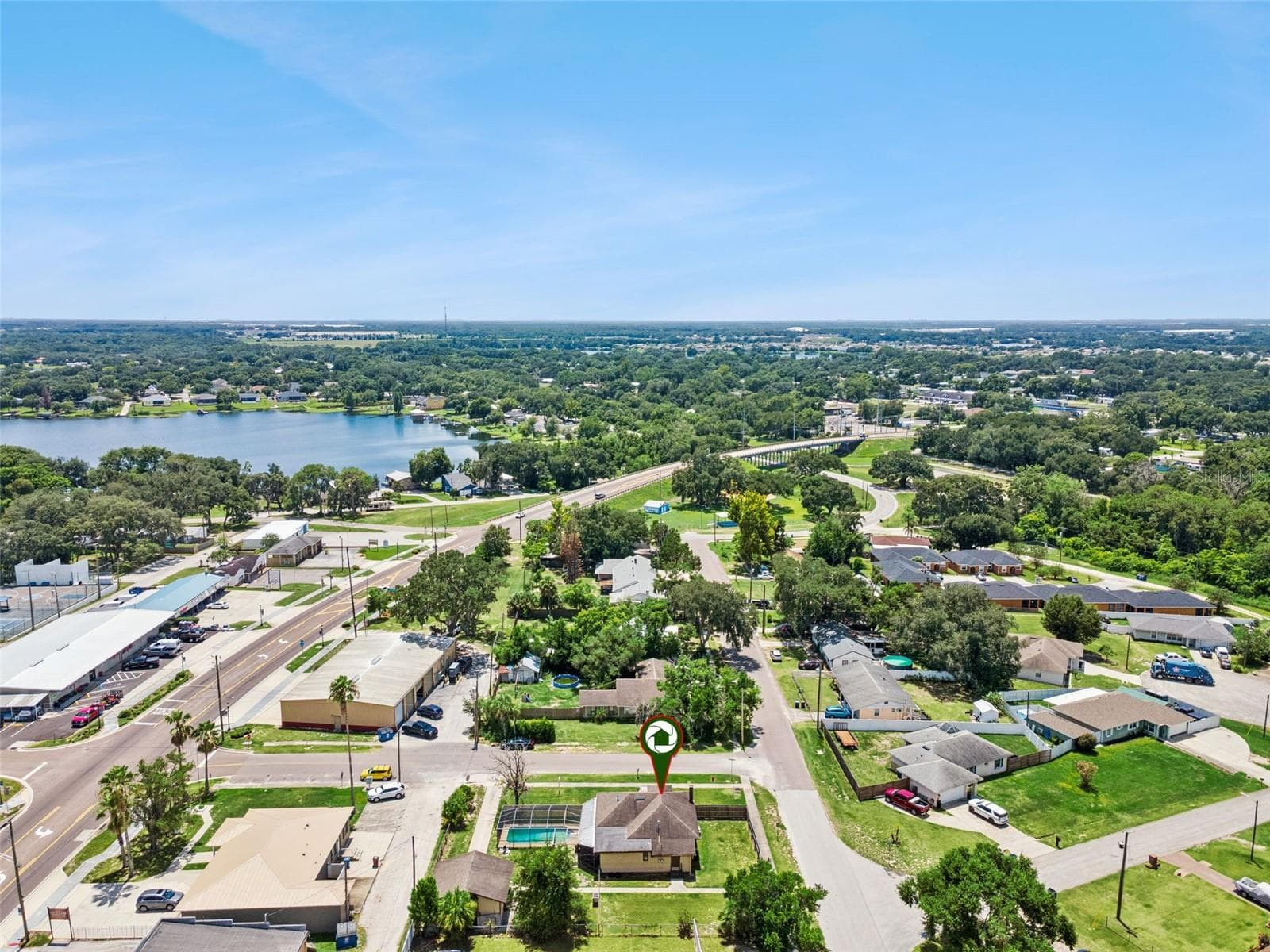 Aerial View - 116 W ARBORVITAE LN, POLK CITY