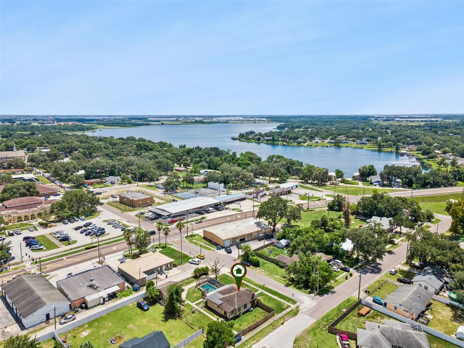 Aerial View - 116 W ARBORVITAE LN, POLK CITY