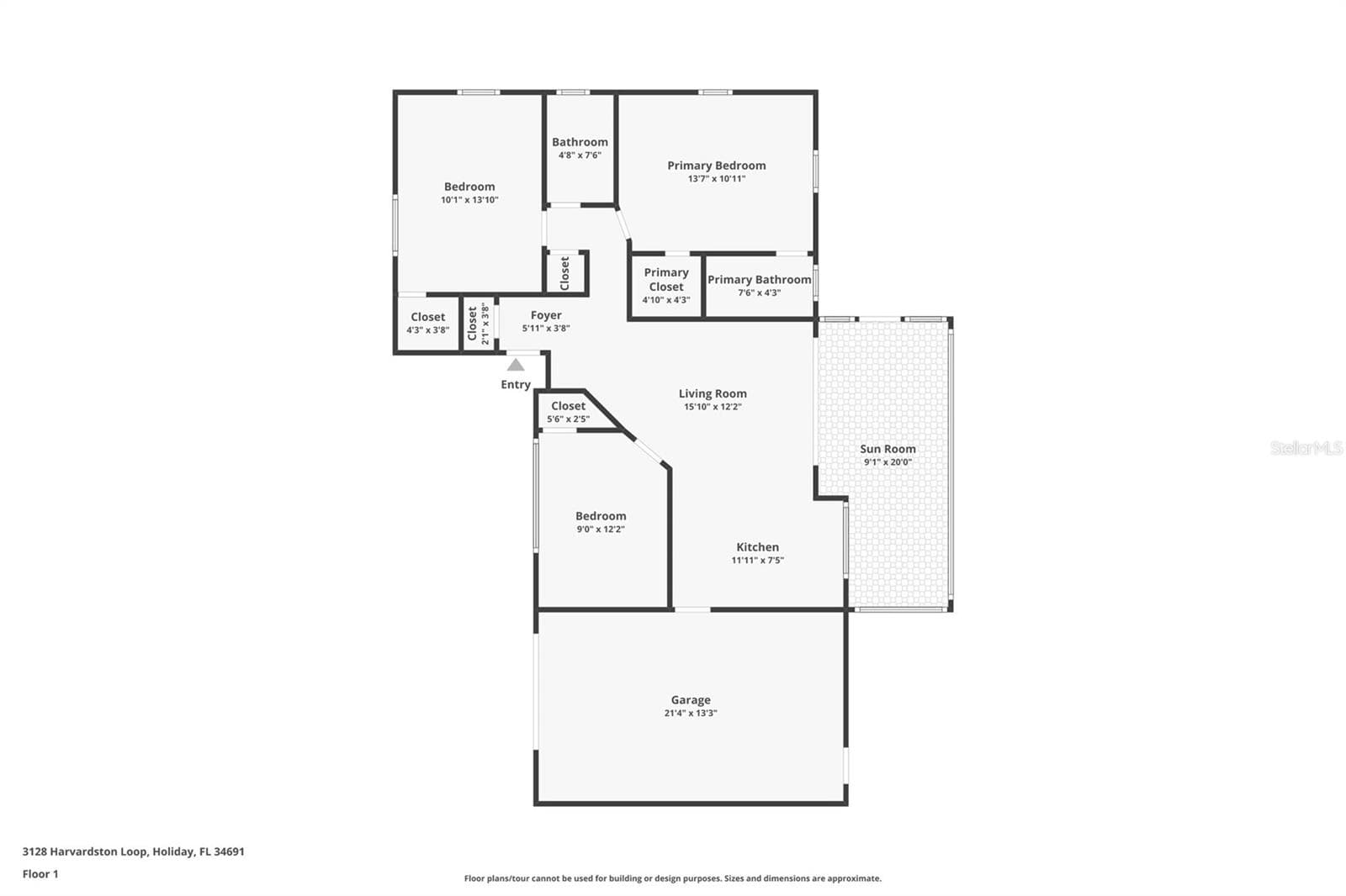 Single Family Residence at 3128 HARVARDSTON LOOP, HOLIDAY, photo 33 of 50
