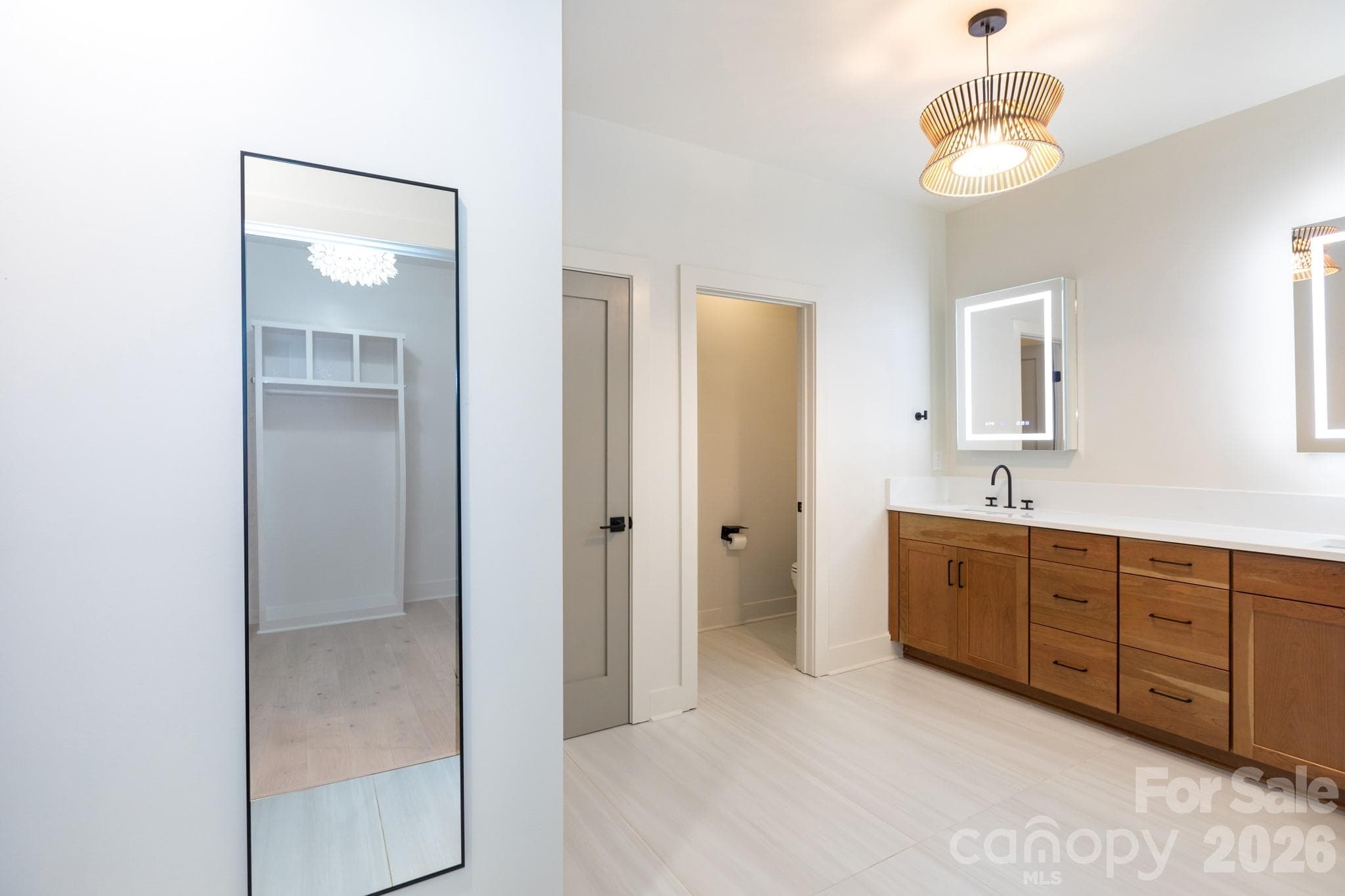 Primary bath - 1602 Herrin Avenue, Charlotte