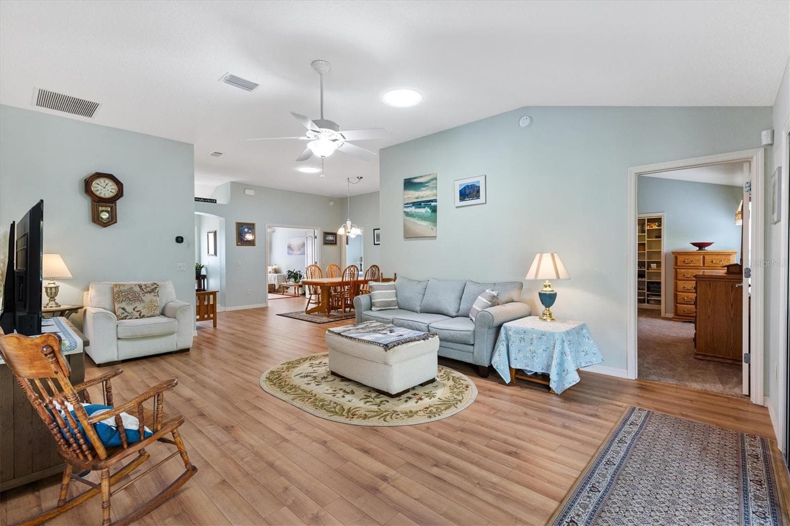 Living room is the center of the home - 2494 FLINTSHIRE AVE, THE VILLAGES
