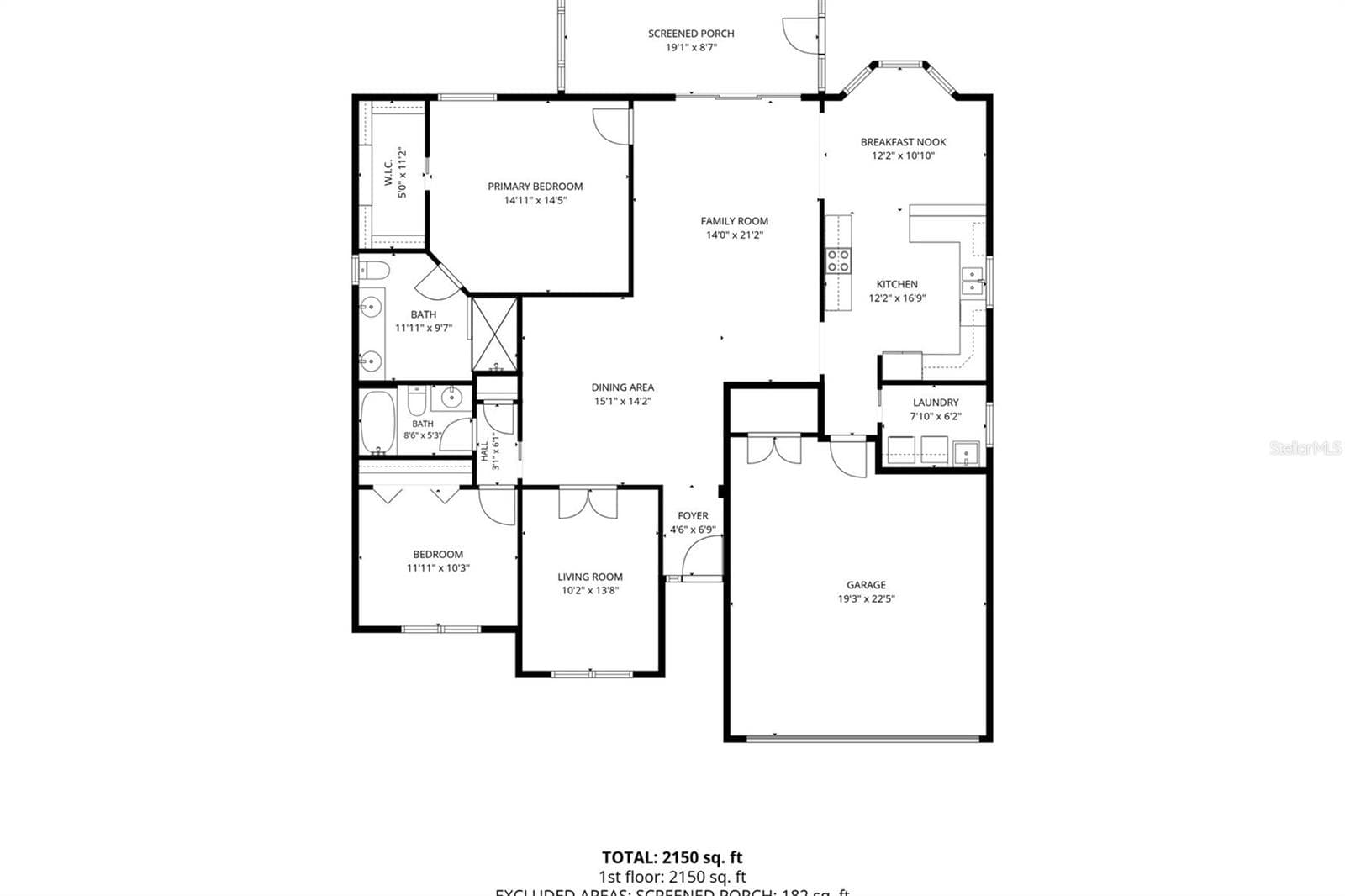 Extended Whispering Pine Floorplan - 2494 FLINTSHIRE AVE, THE VILLAGES