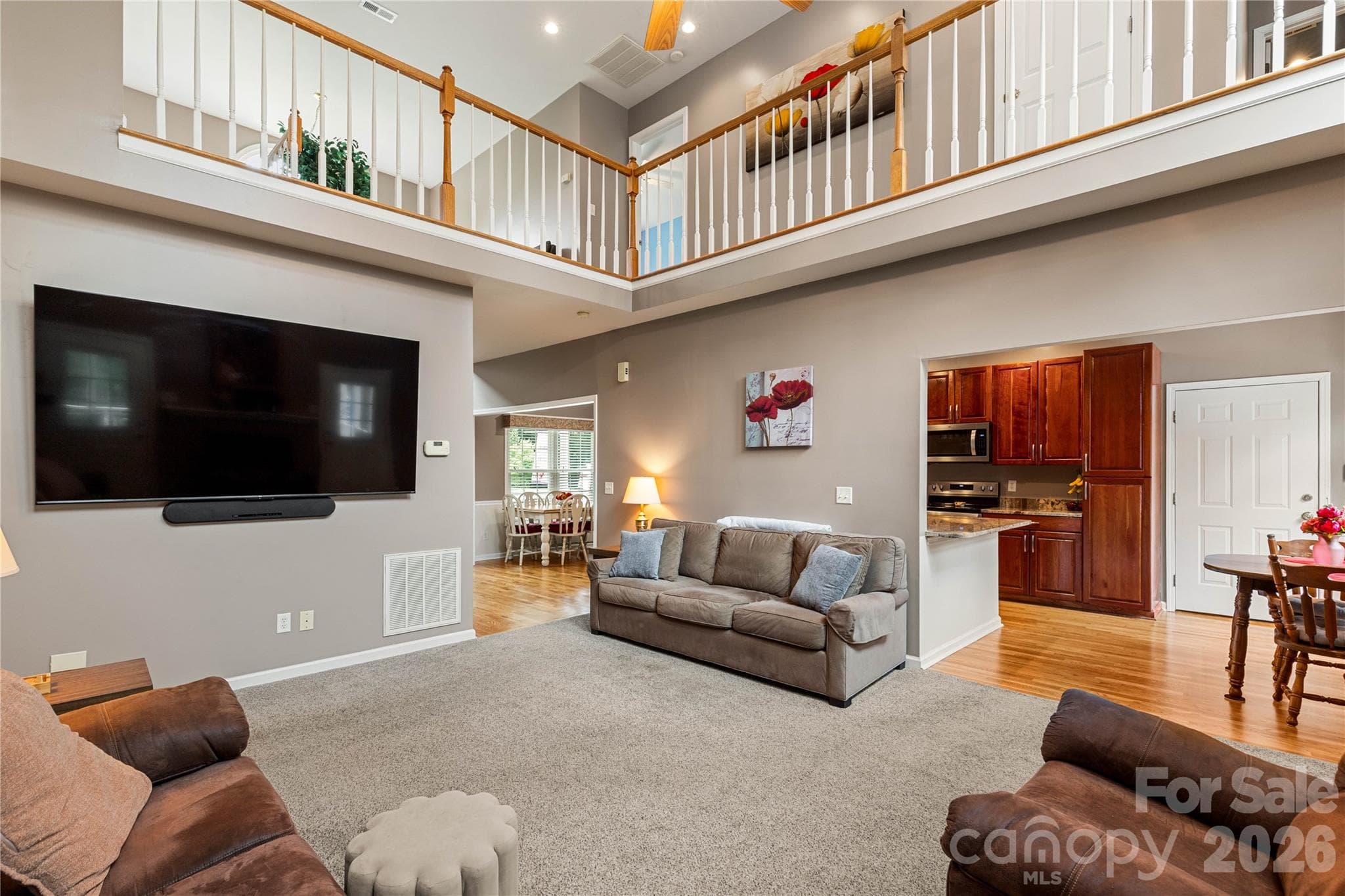 Living Room - 901 Clover Park Drive, Clover